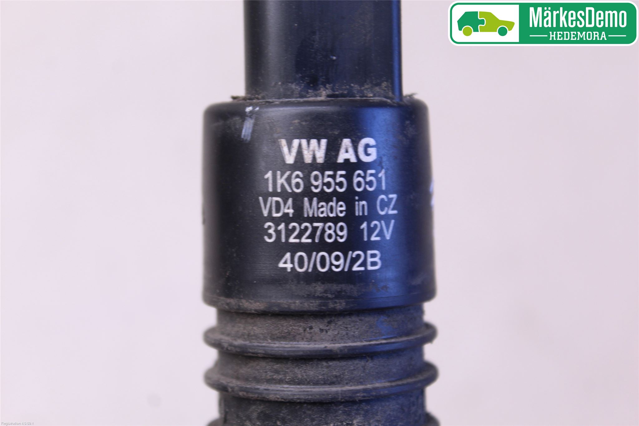 Volkswagen VW TOUAREG 7L 03-10 Spylerpumpe Frontrute