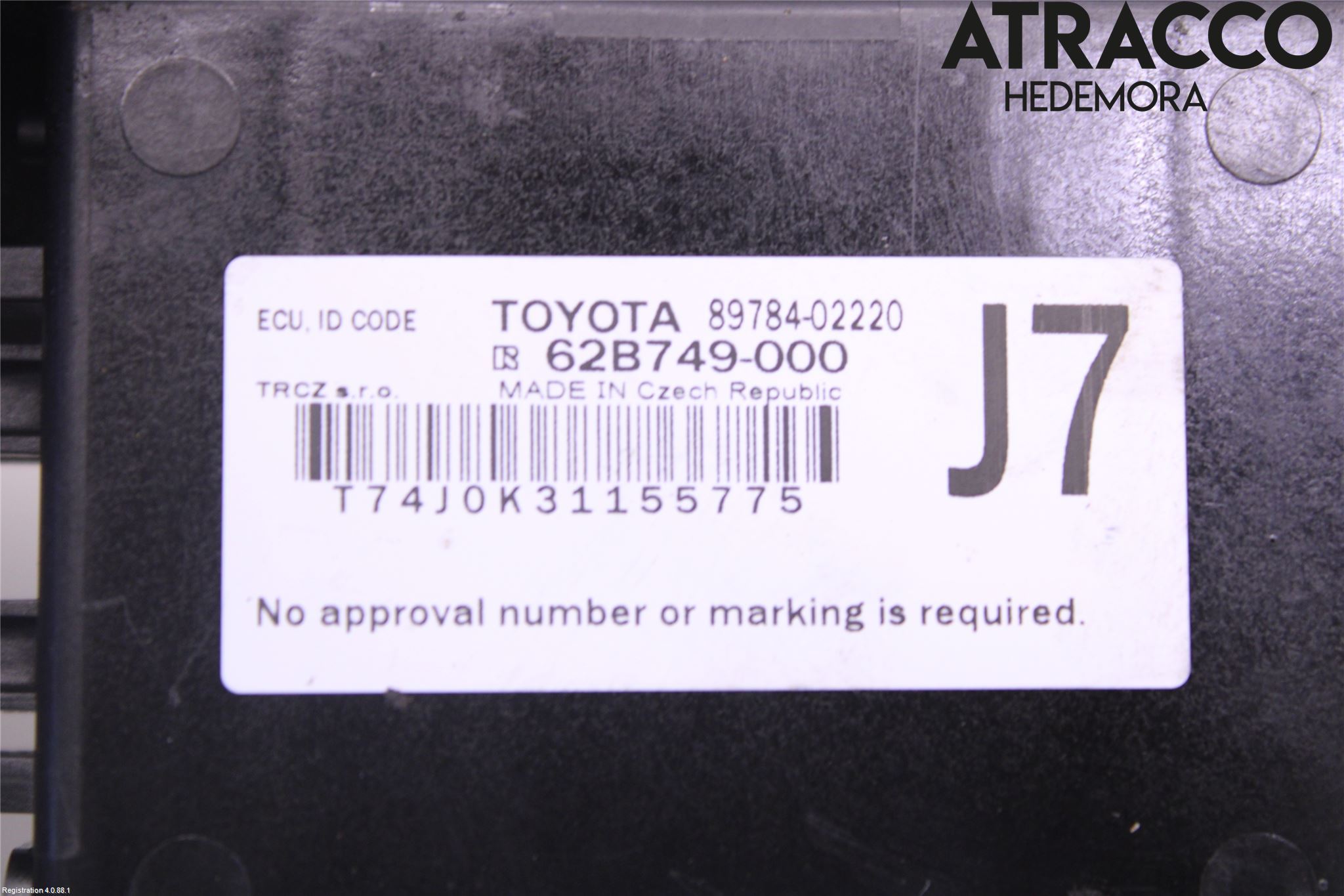 Toyota YARIS CROSS XP21 21- Styreenhet Øvrig