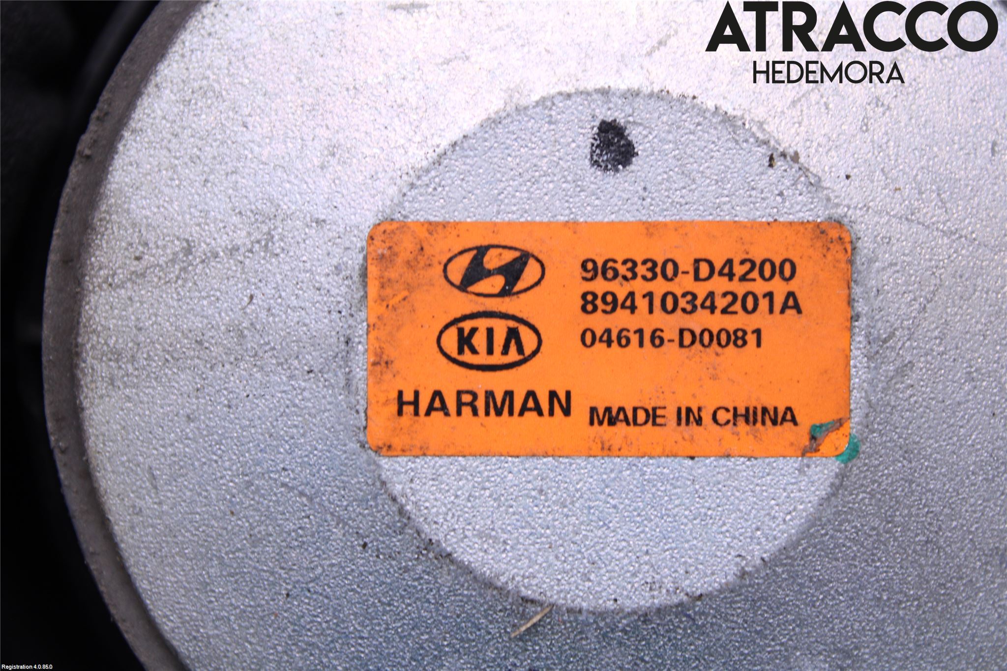 Kia OPTIMA 16-20 Innr Høyttaler