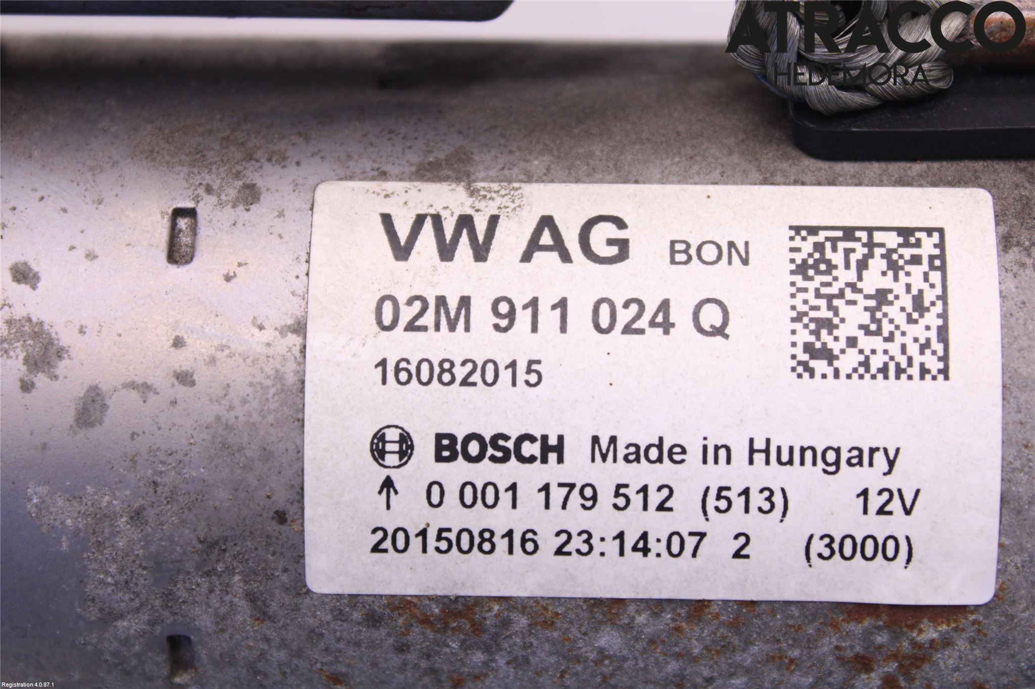 Audi A1/S1 11-18 Startmotor