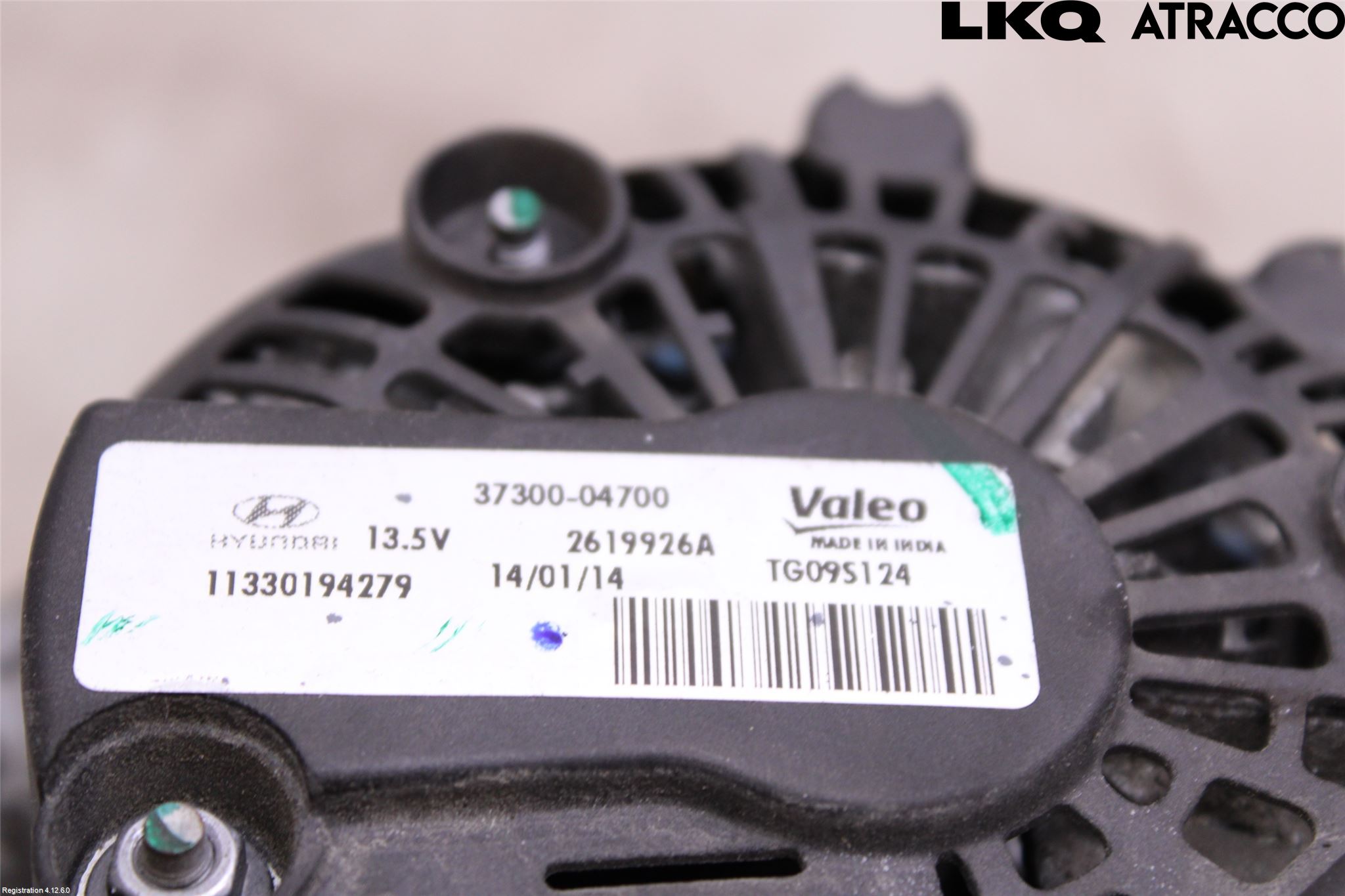Hyundai i10 BA 14-16 Dynamo