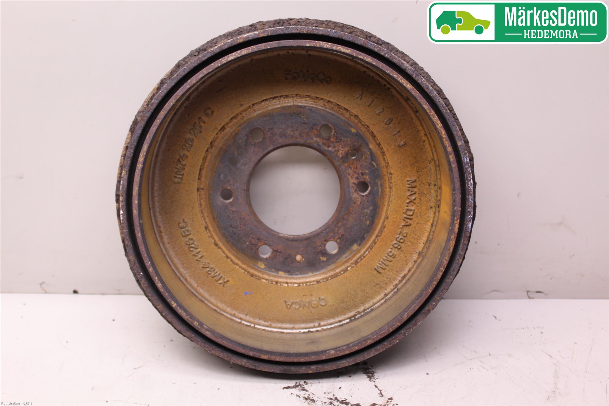 Ford RANGER EU 12-23 Bremsetrommel Bak