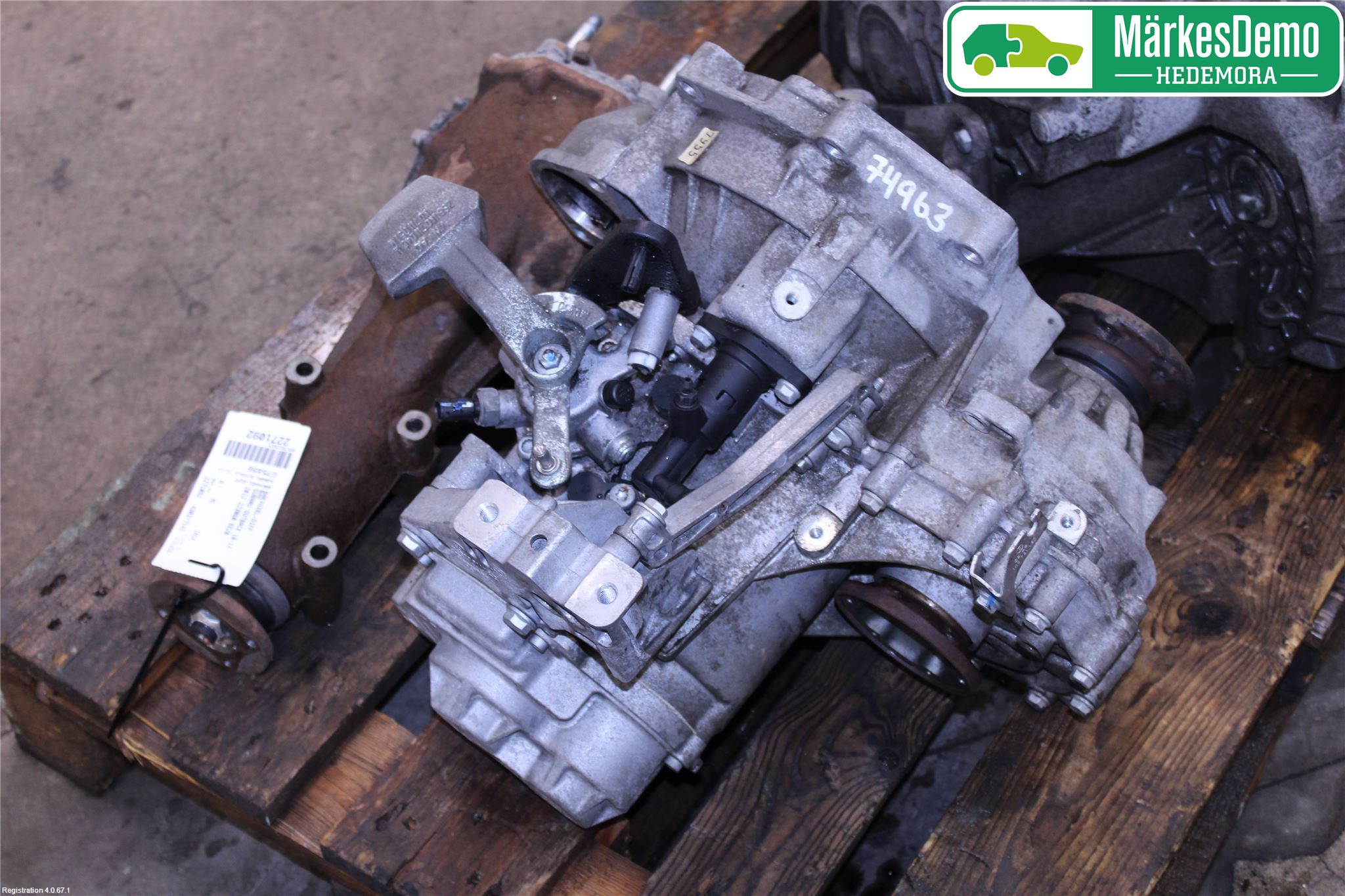 Volkswagen VW SCIROCCO 09-17 Gearkasse 6 Trinn