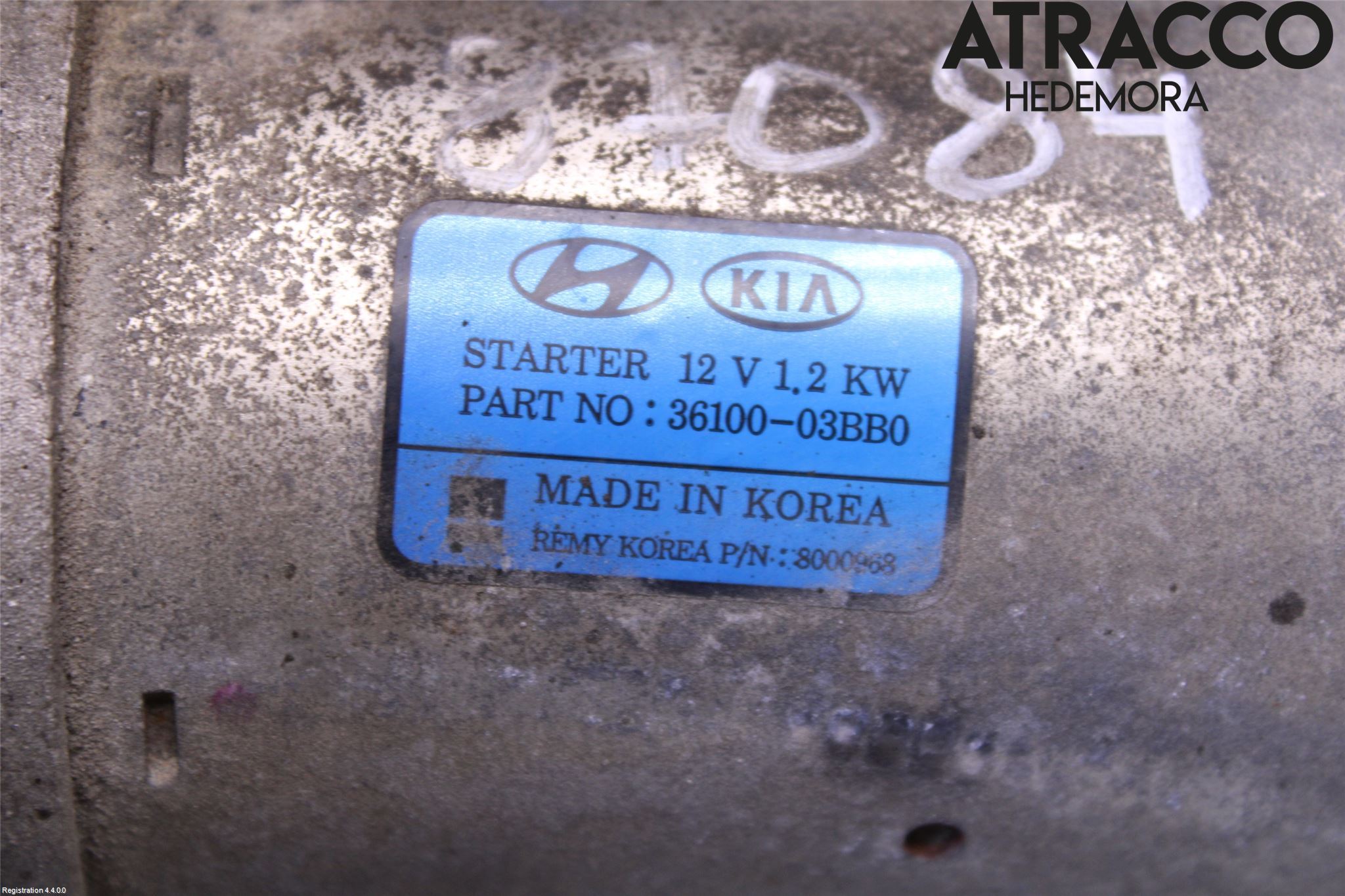 Kia RIO 17- Startmotor