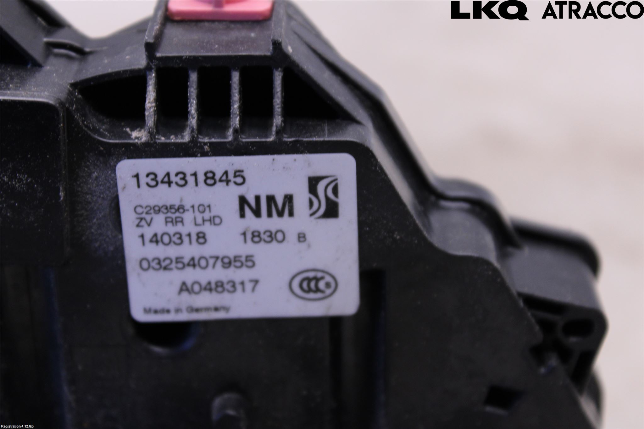Opel CORSA E 15-19 Dørlås - Låsekasse