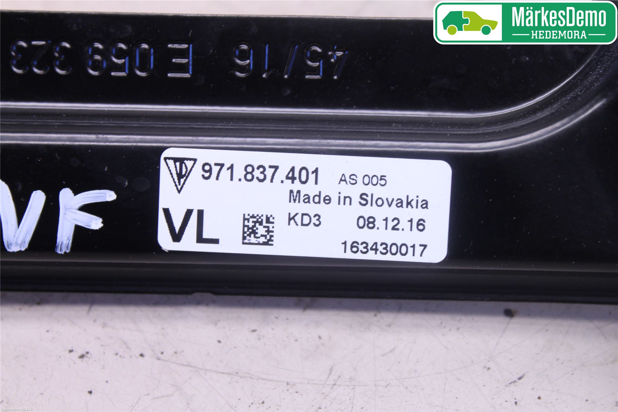 Porsche PANAMERA 09- Vindusheis El Komp