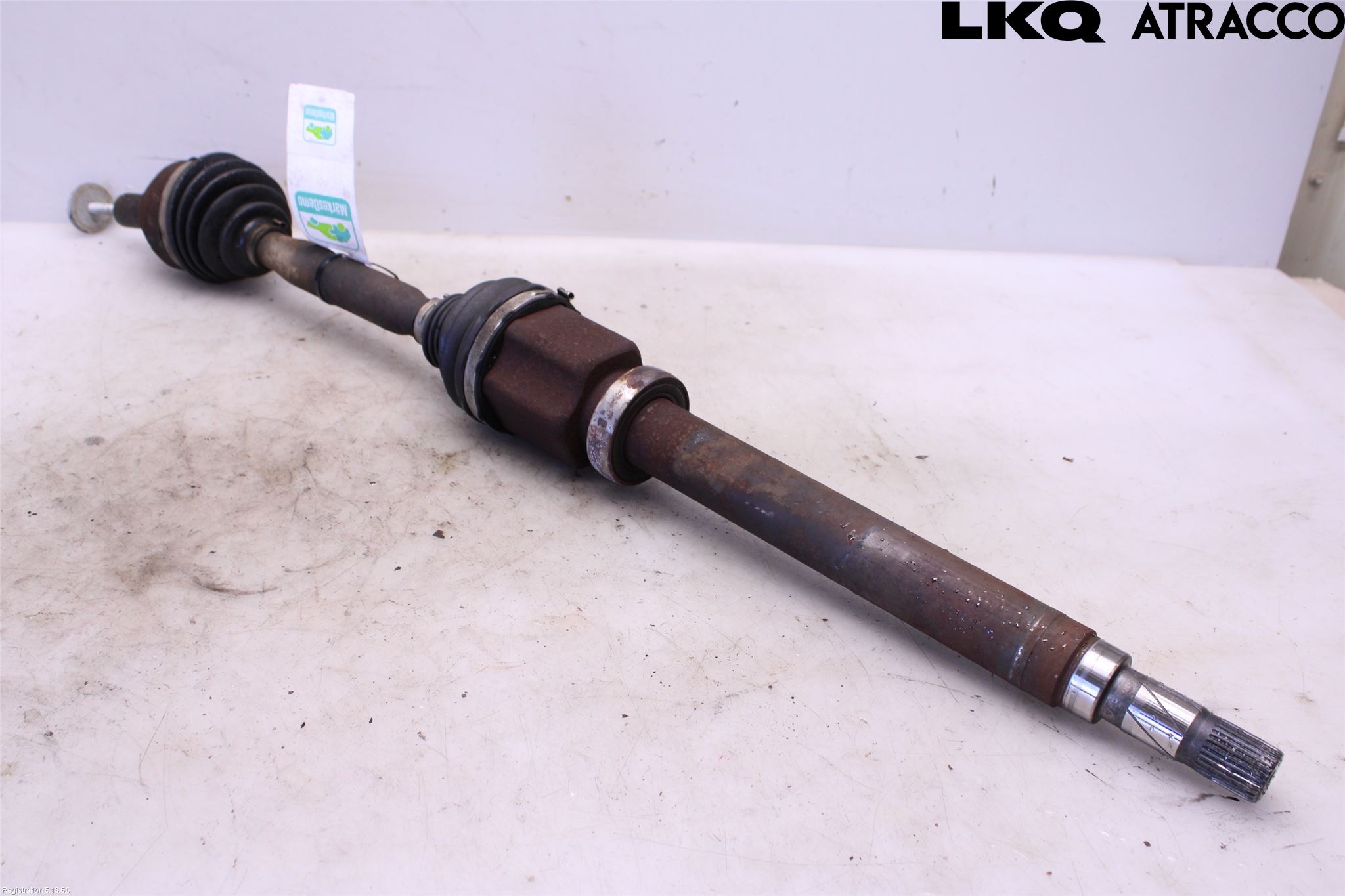 Ford MONDEO 07-15 Drivaksel Foran Kompl Høyre