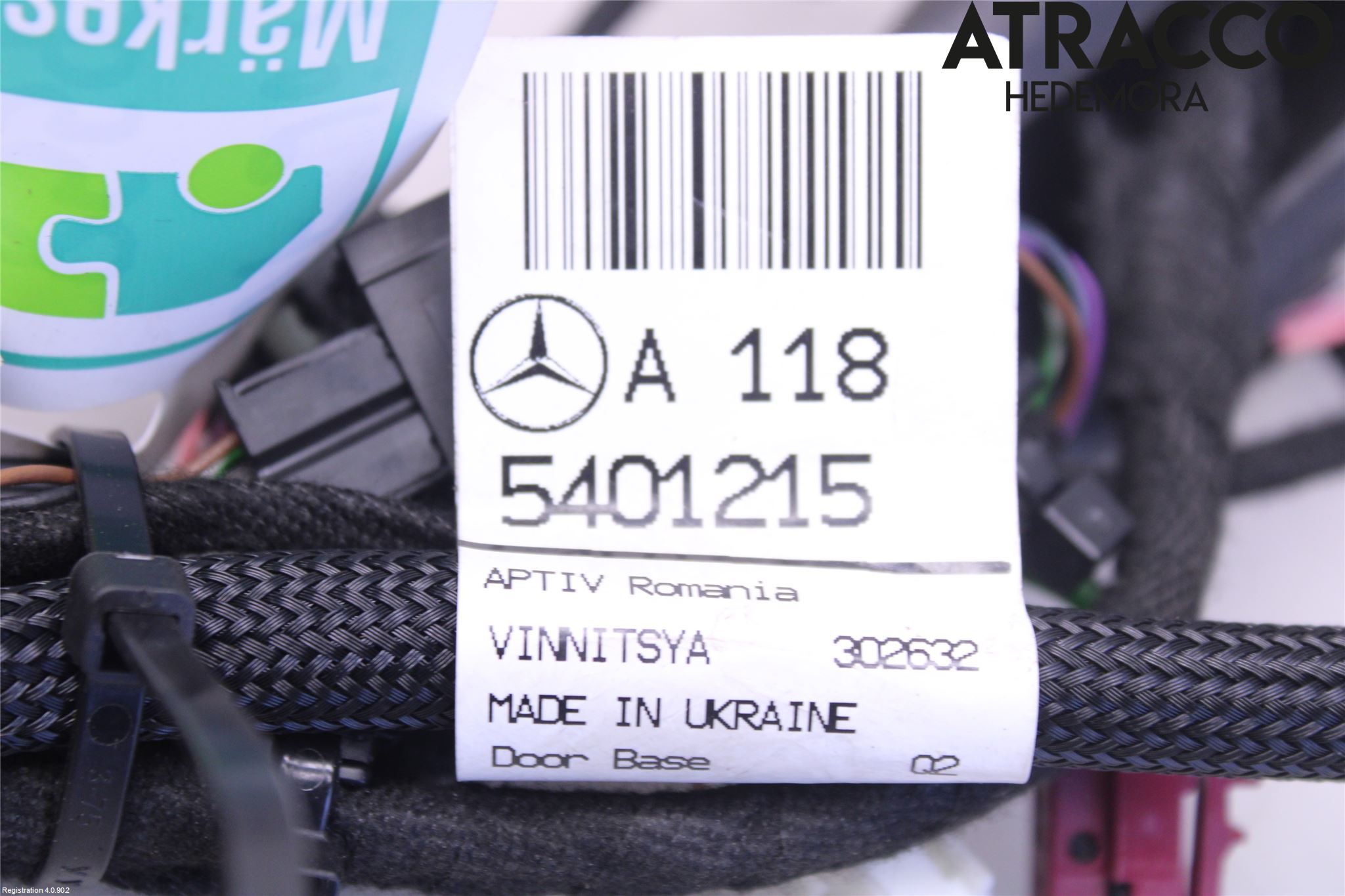 Mercedes-Benz MB CLA-KLASS (C118/X118) 19- Ledningsnett