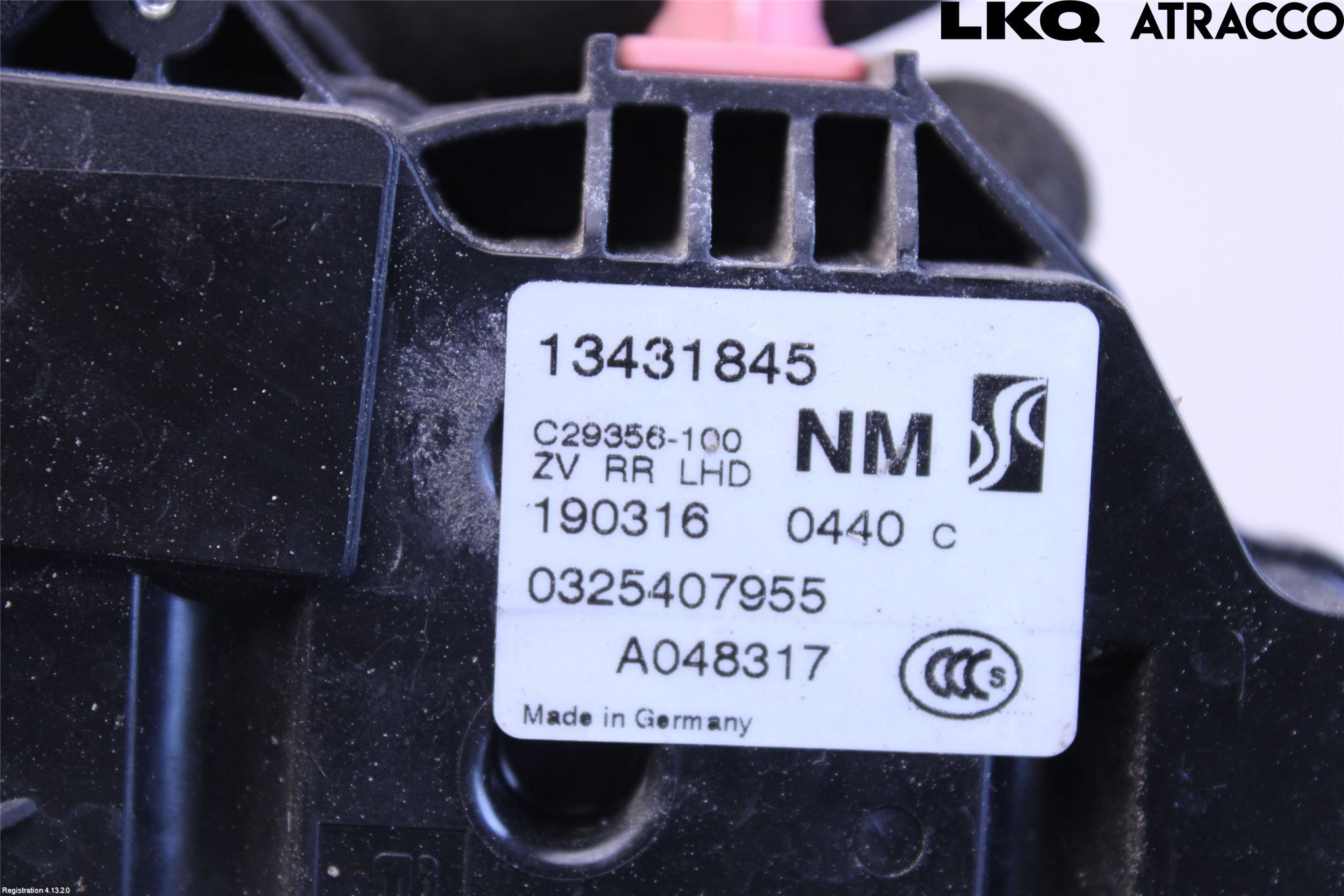 Opel CORSA E 15-19 Dørlås - Låsekasse
