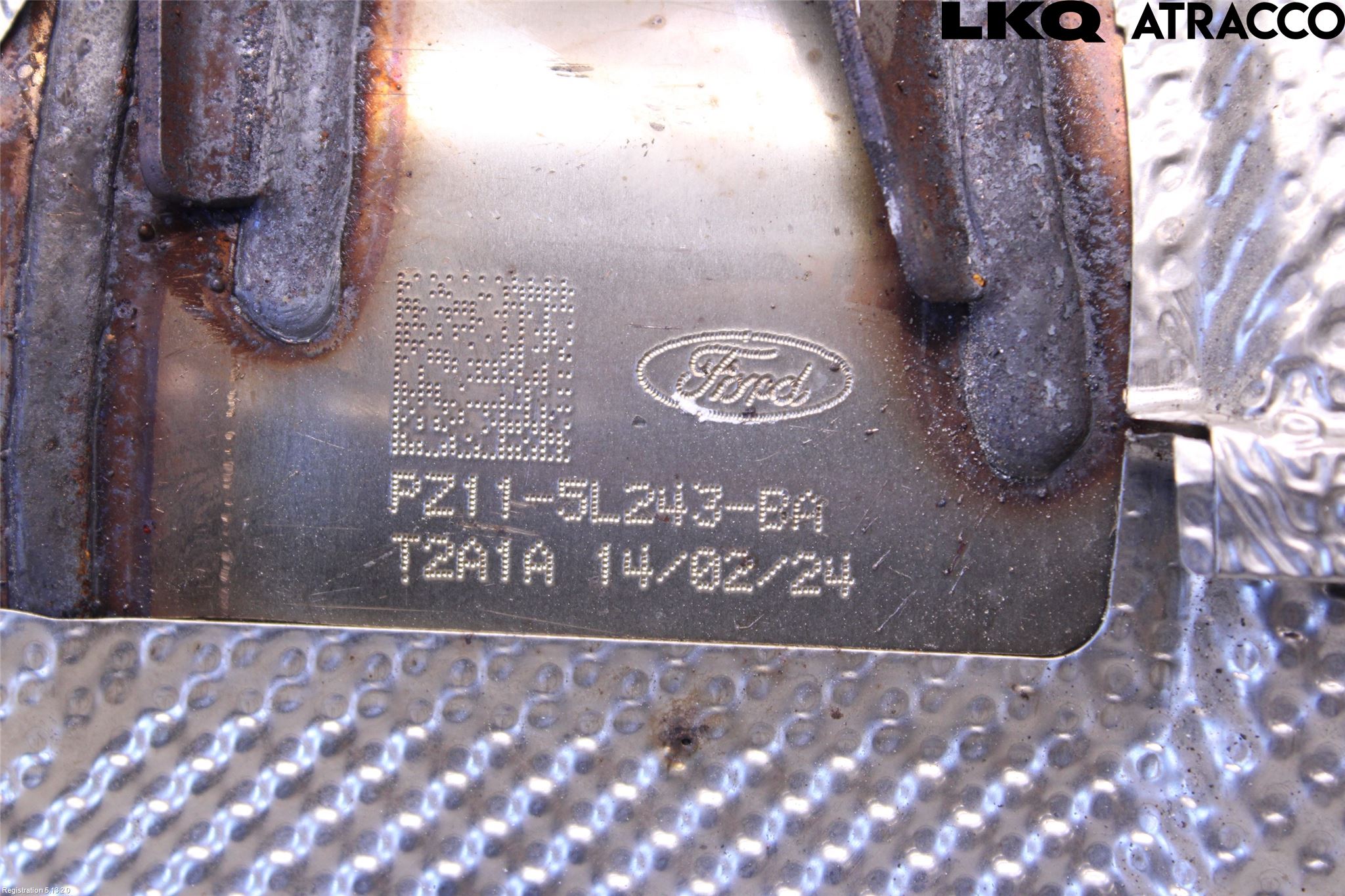 Ford TRANSIT/TOURNEO CONNECT 13-22 Eksos Partikketfilter