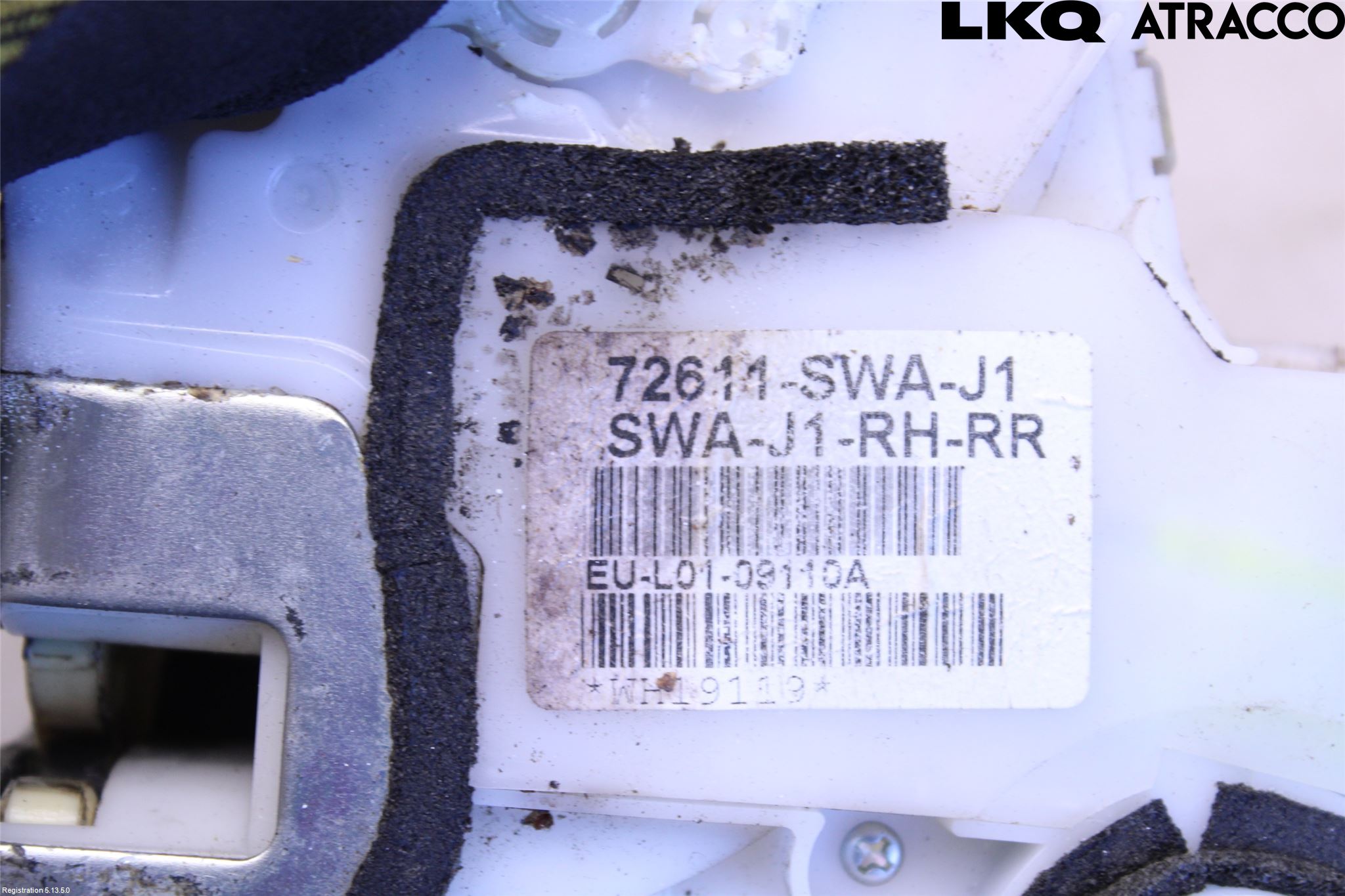 Honda CR-V 07-12 Dørlås - Låsekasse