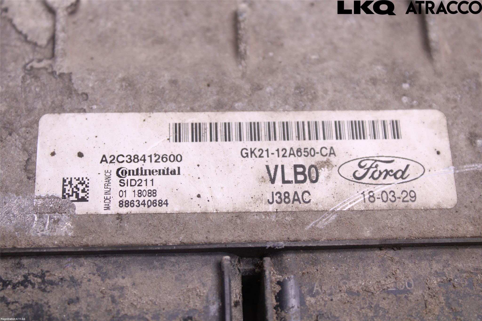 Ford TRANSIT SKÅP/BUSS 14-22 Styreenhet Dieselpumpe