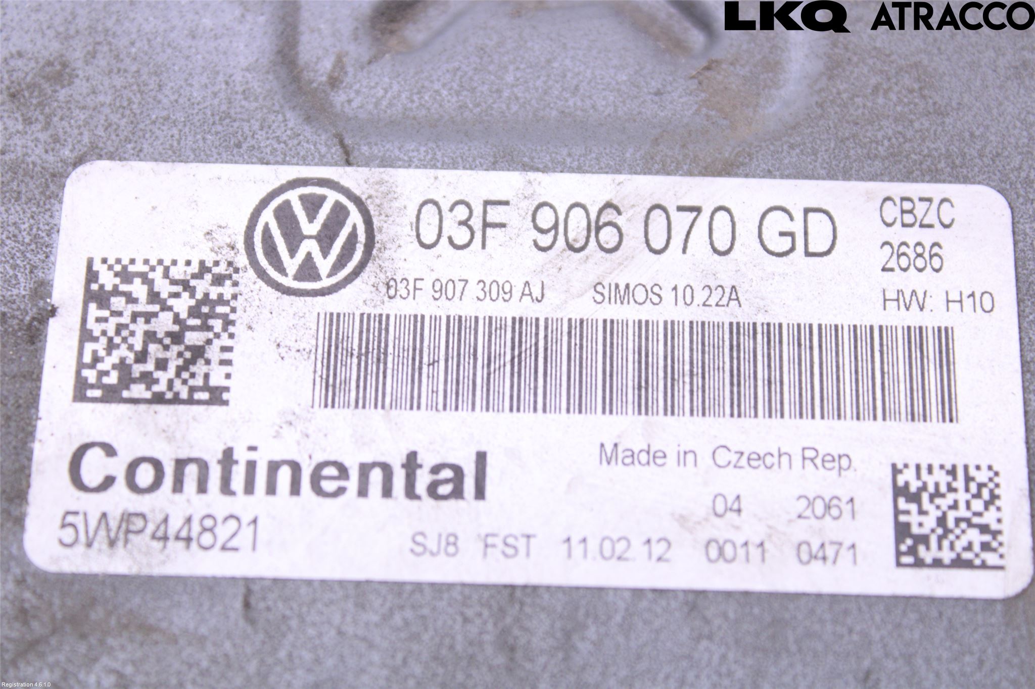 Volkswagen VW POLO 10-17 Styreenhet Innsprøytning