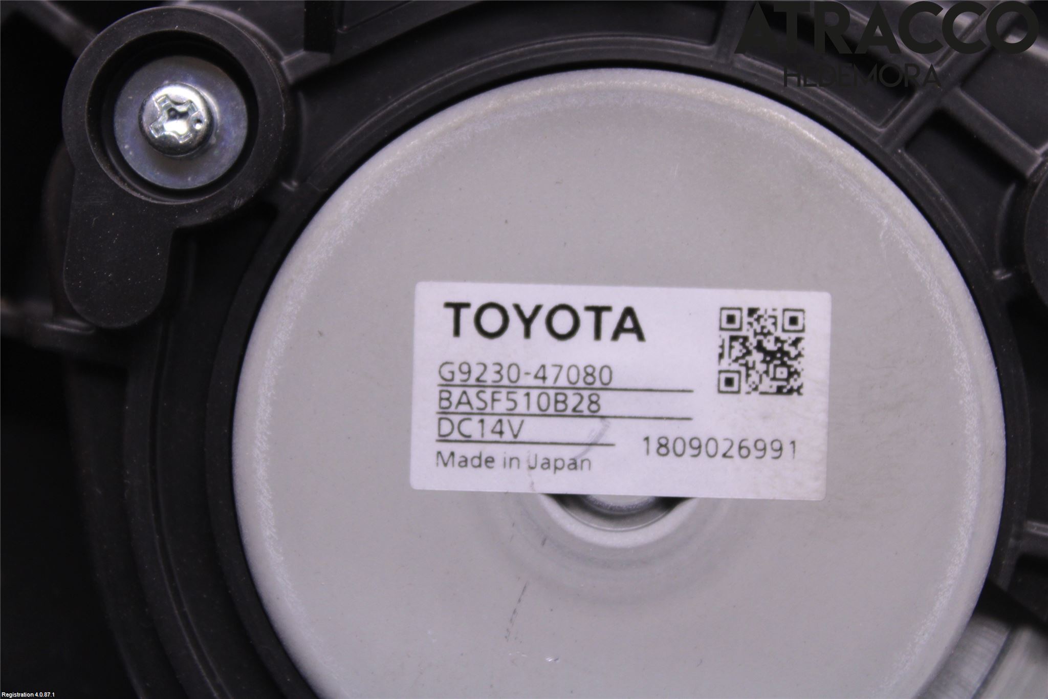 Toyota C-HR 16-23 Varmeapparat Viftemotor
