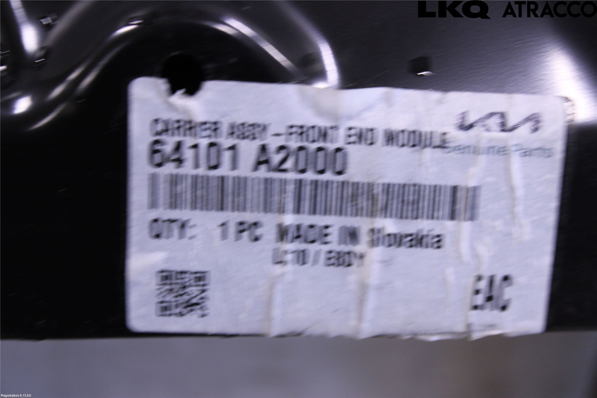 Kia CEED 12-18 Panserlåsplate-Bjelke