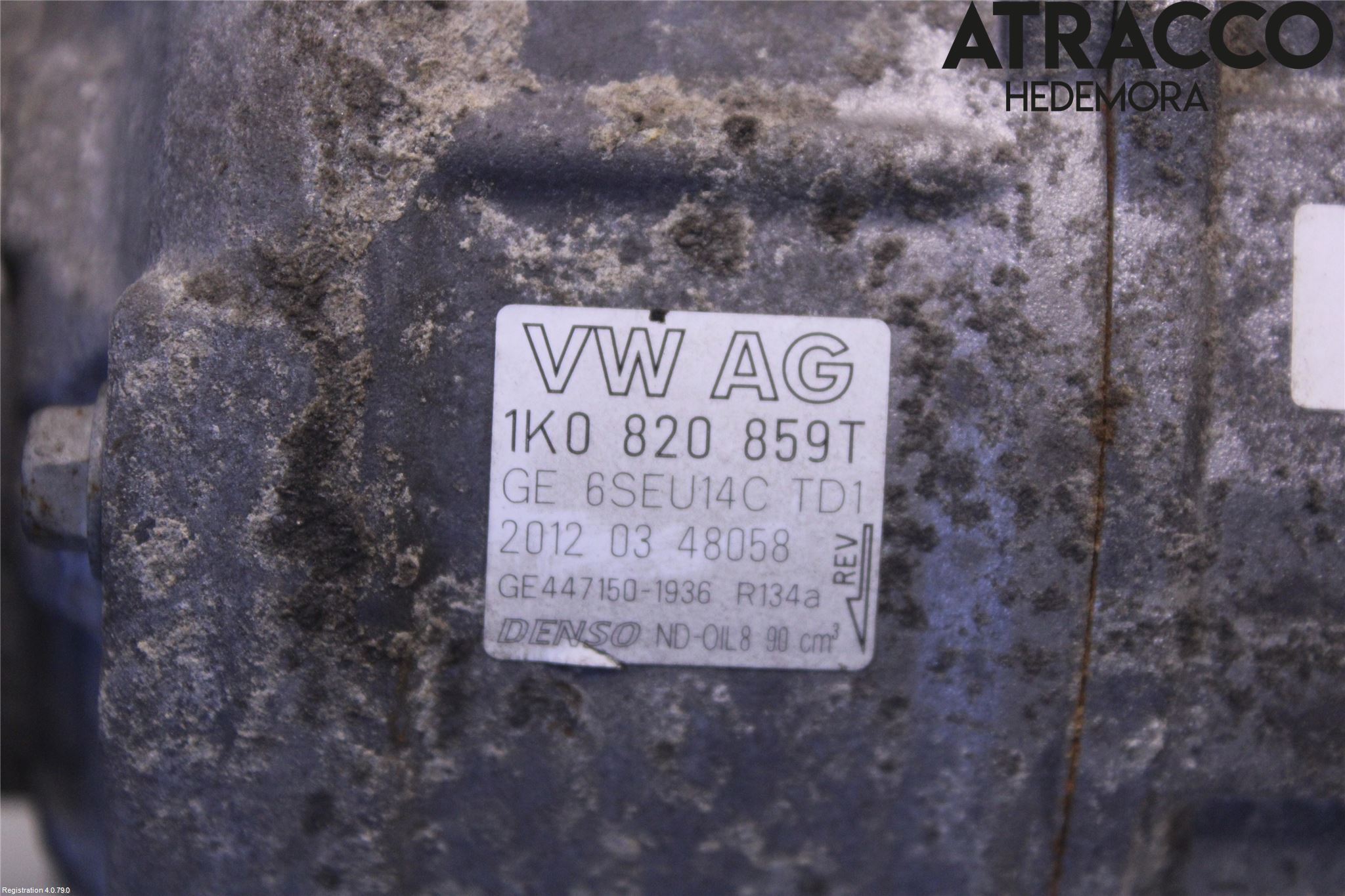 Volkswagen VW POLO 10-17 Varme Ac Kompressor