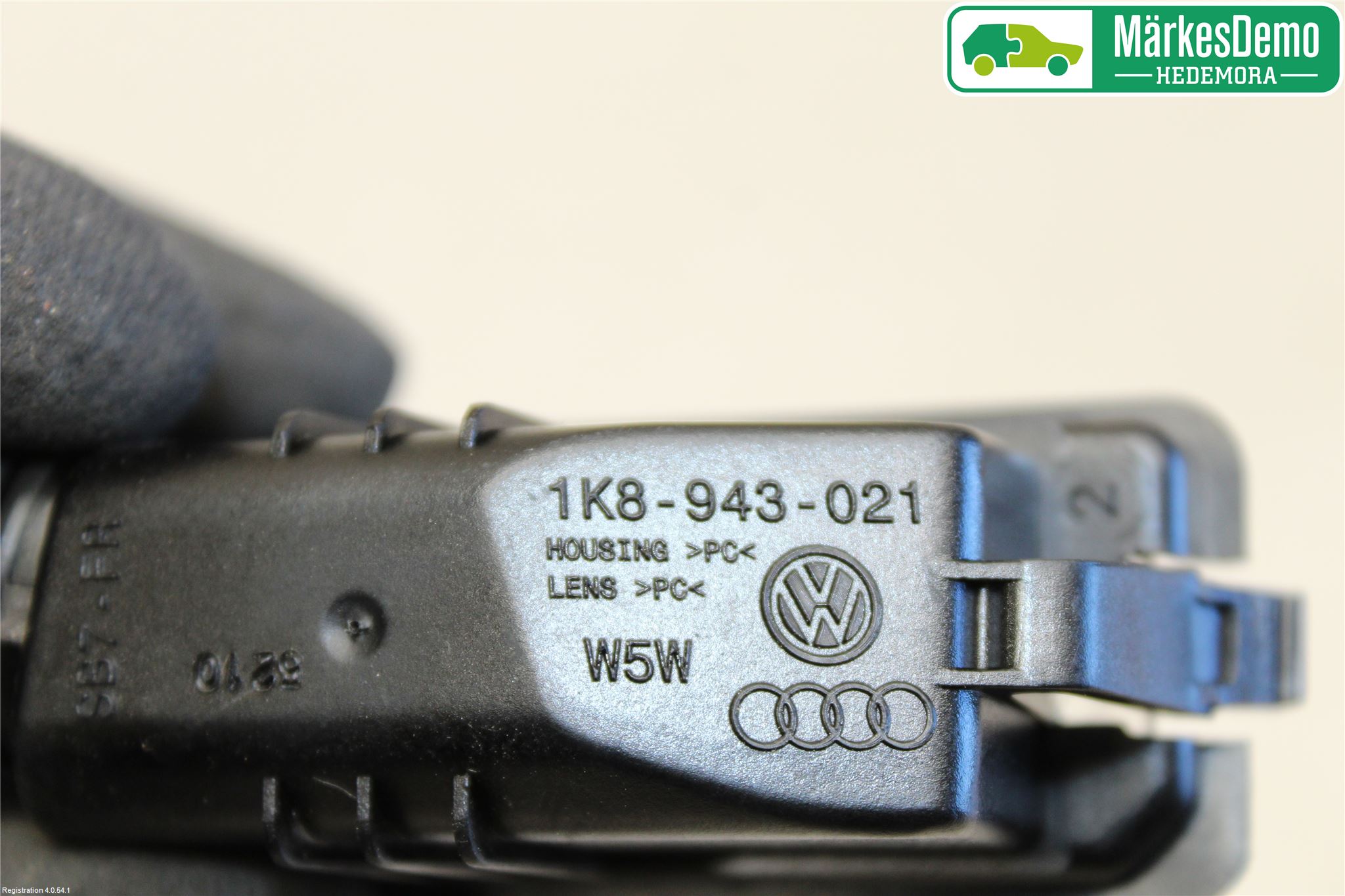 Volkswagen VW POLO 10-17 Skilt Belysning