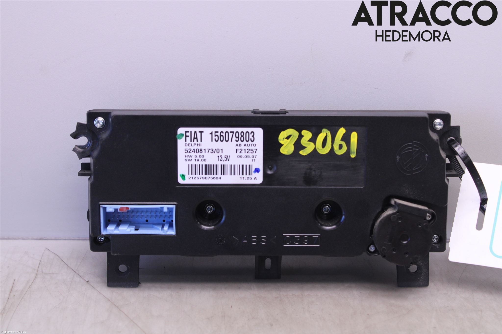 Alfa 159 Varme Ac Betjening-Display