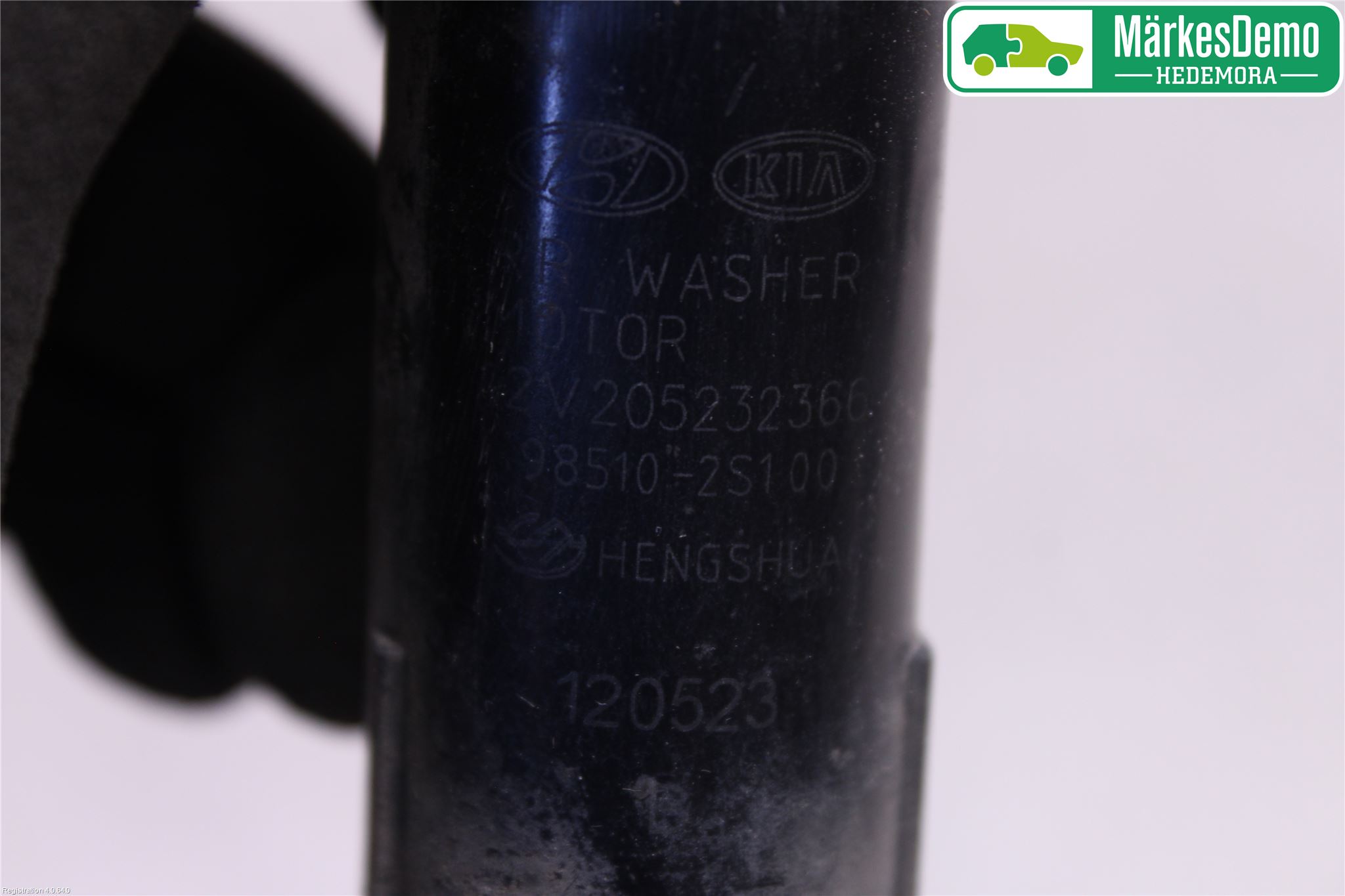Kia PICANTO 12-17 Spylerpumpe Bakluke