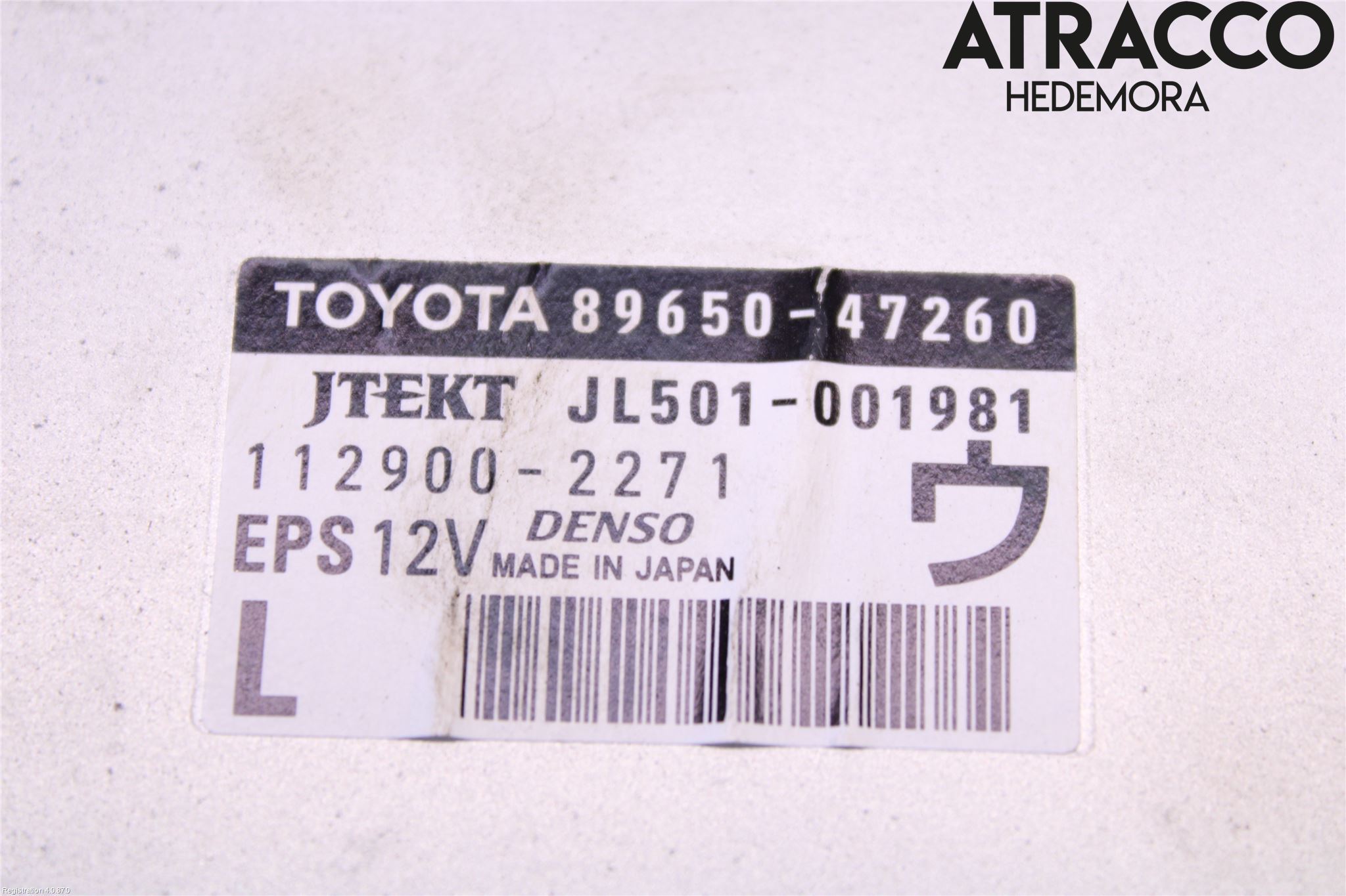 Toyota PRIUS ZVW30 09-20 Styreenhet Styreservo