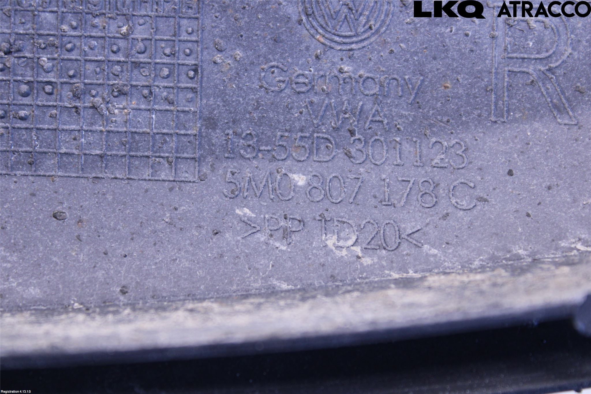 Volkswagen VW GOLF PLUS/CROSS GOLF 04-14 Støtfangerfeste Foran Høyre