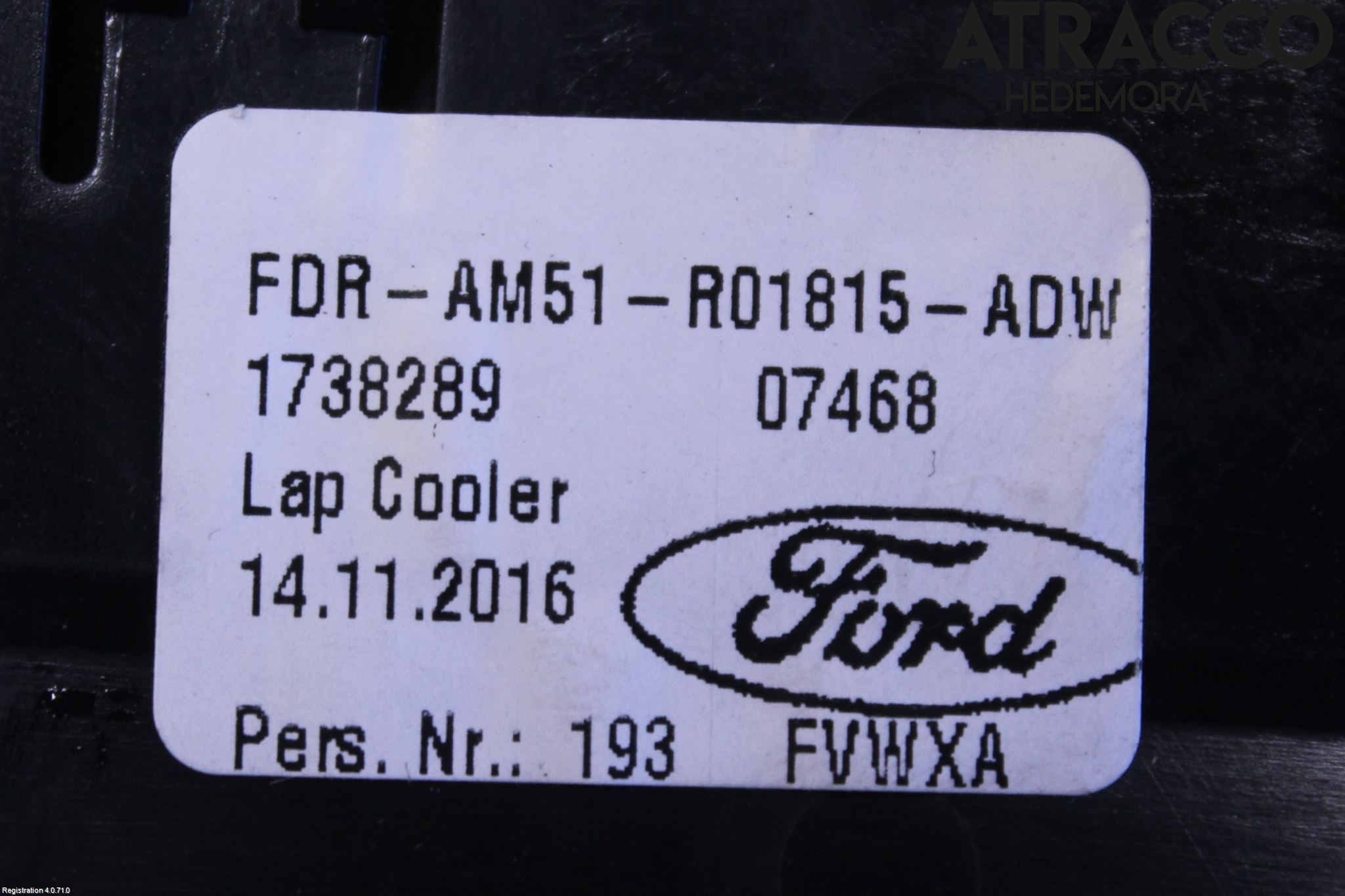 Ford KUGA 13-16 Dashbord Kanal - Dyse
