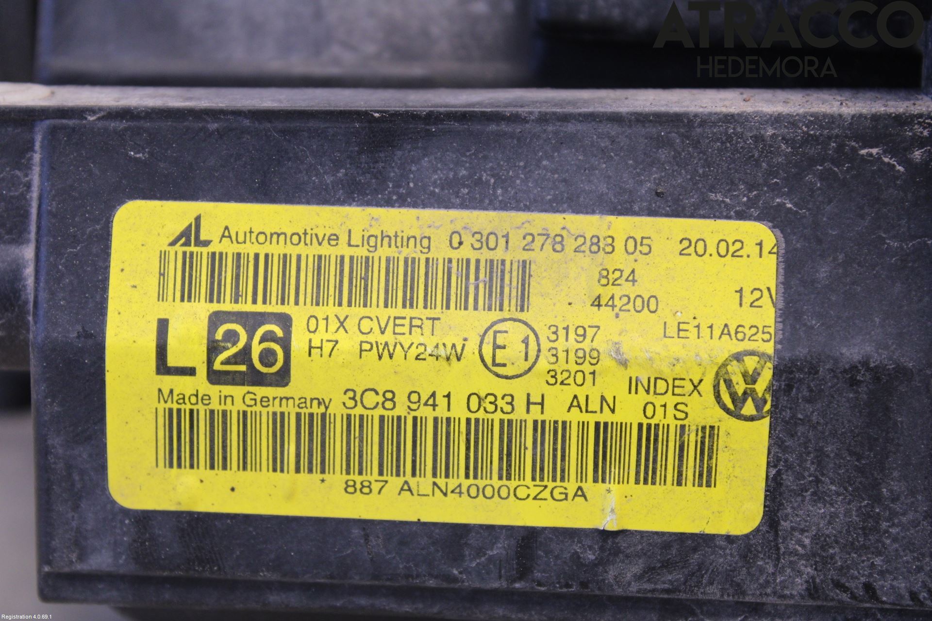 Volkswagen VW PASSAT CC 08-16 Frontlykt Venstre