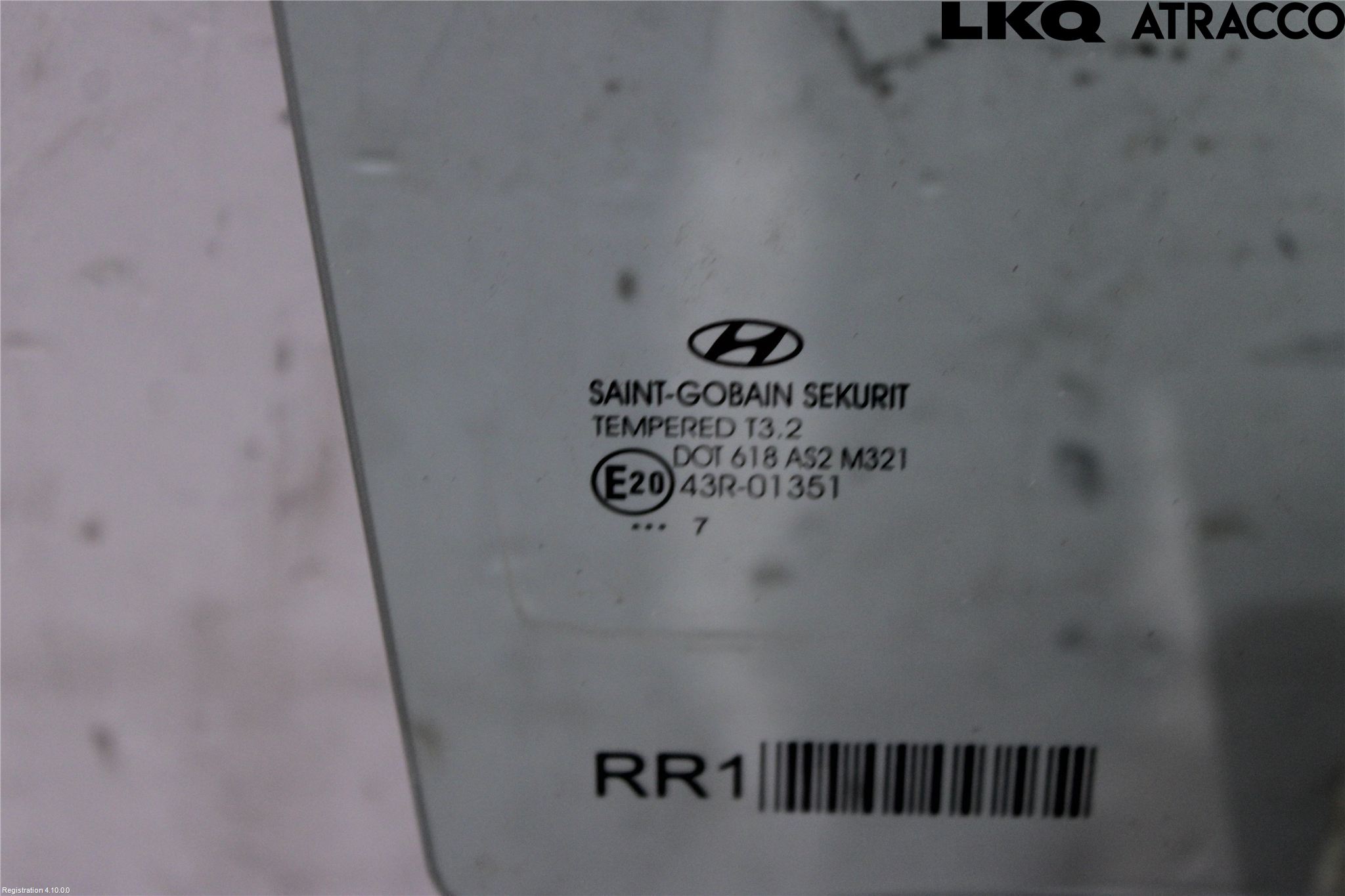 Hyundai i30 PD 17- Dørrute Bak Høyre 4Dørs