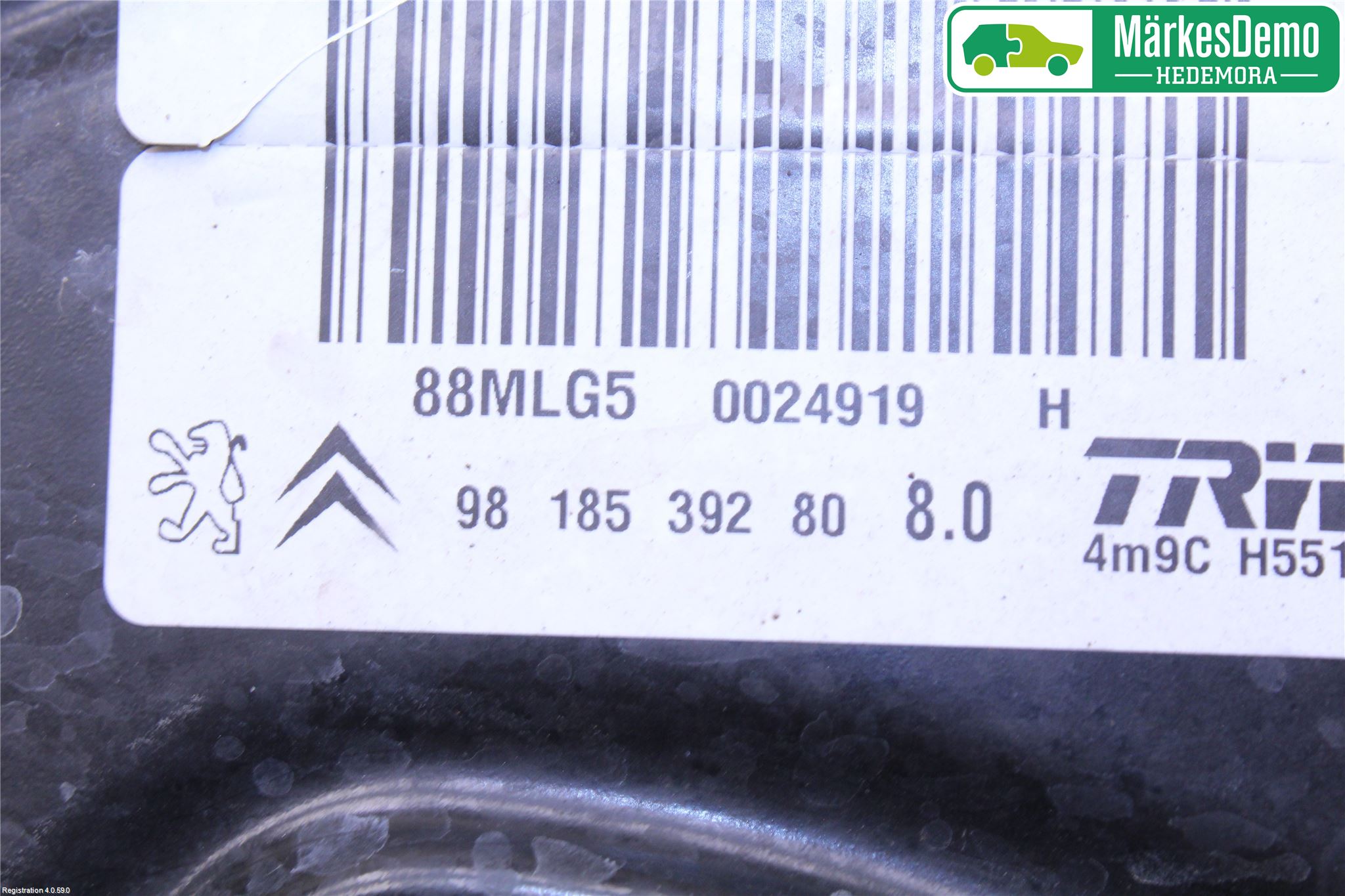 Peugeot PARTNER 16-18 Bremseservo