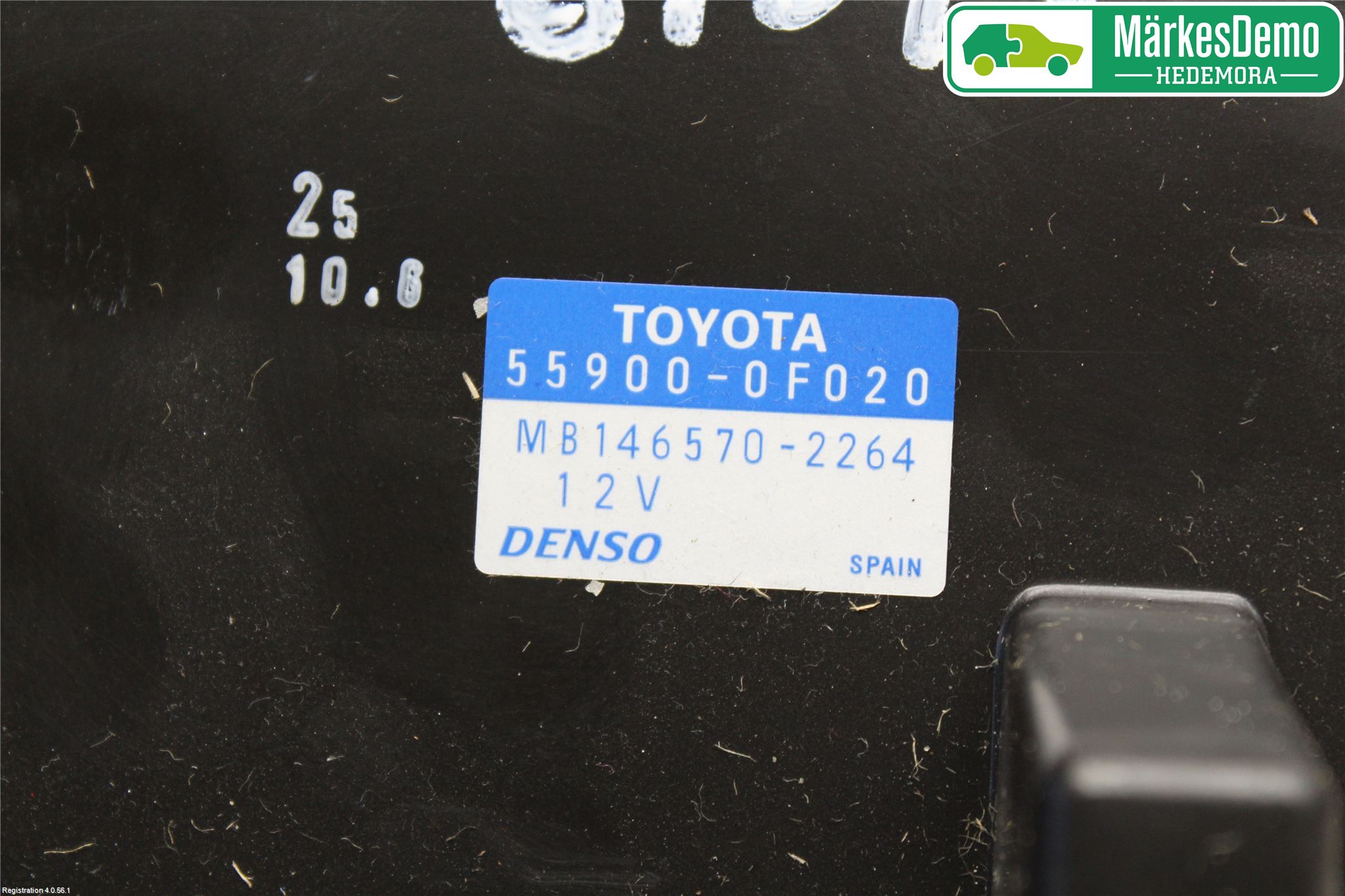 Toyota COROLLA VERSO 04-07 Varme Ac Betjening-Display