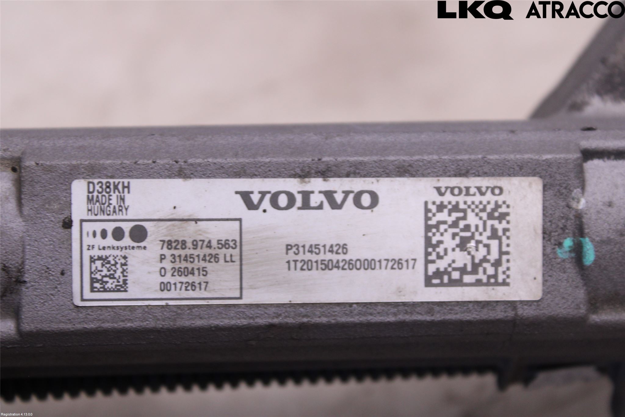 Volvo XC90/RECHARGE 16- Styrväxel/Snäcka Elektrisk