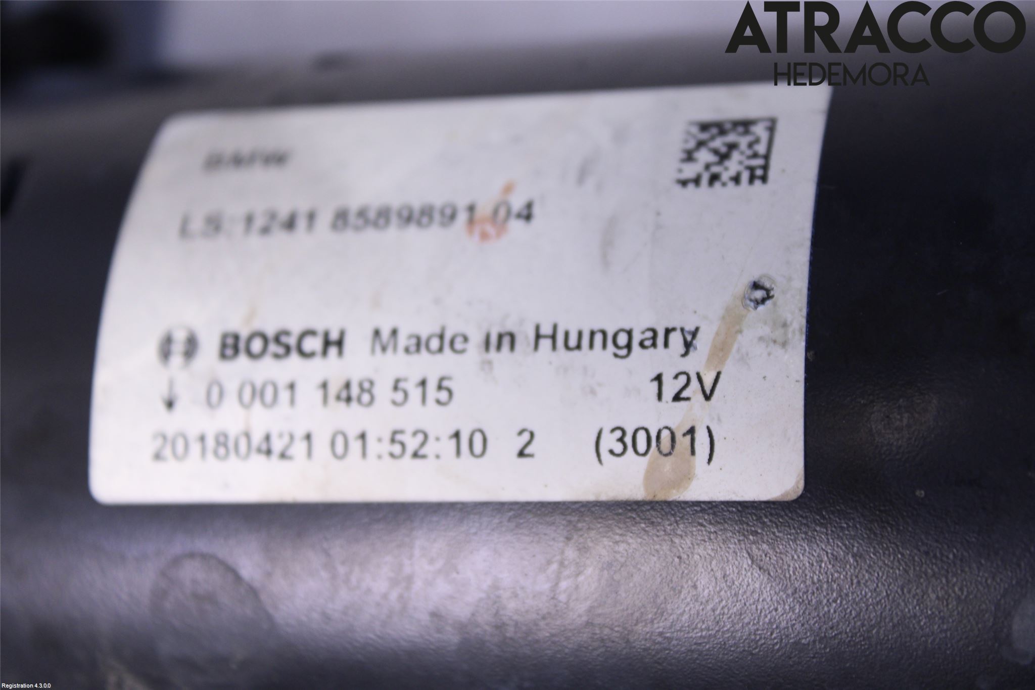 BMW 7 G11/G12 15-22 Startmotor Diesel