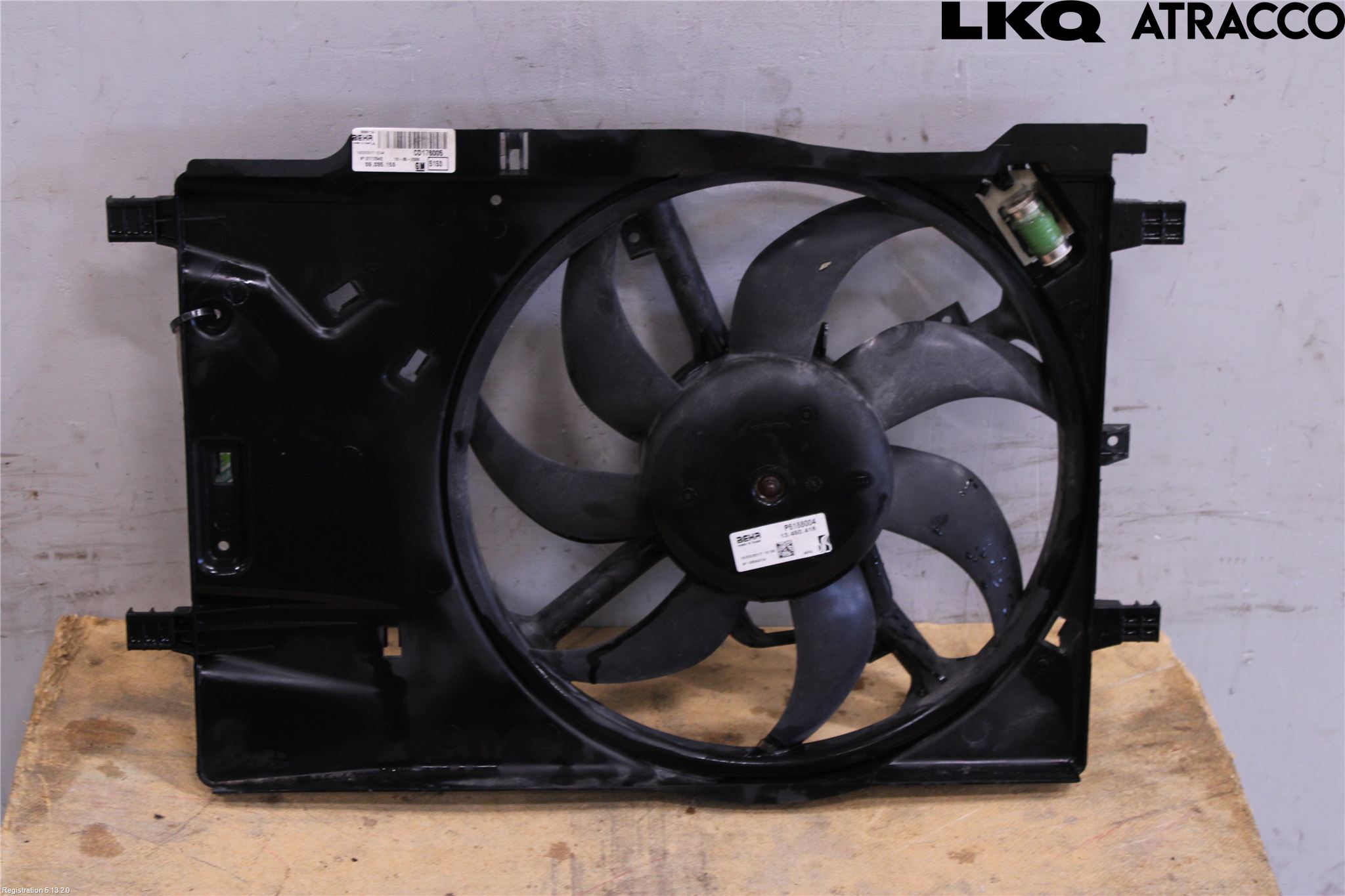 Opel CORSA E 15-19 Kjølevifte Elektrisk