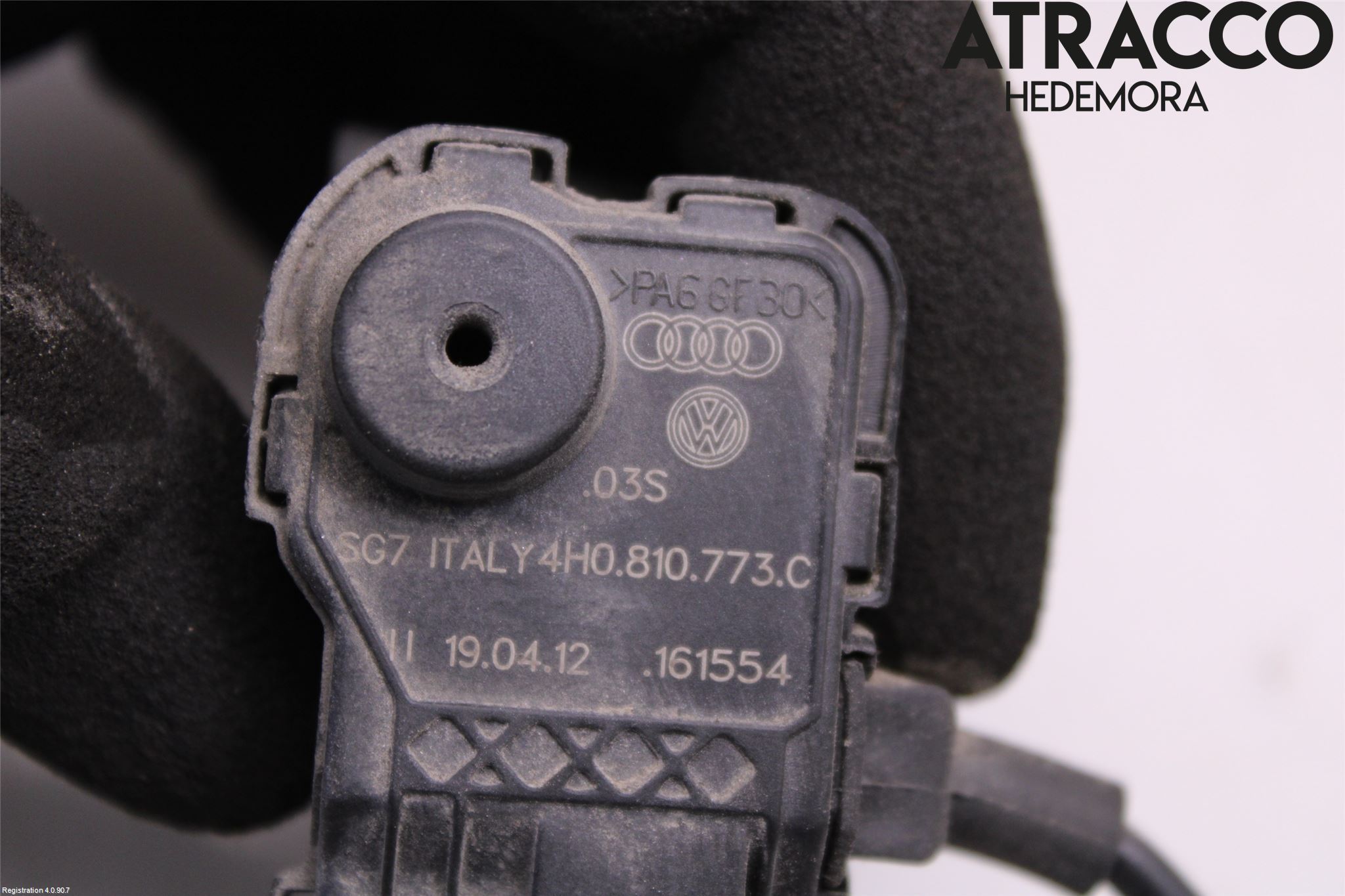 Audi A8/S8 4H 10-17 Sentrallåsmotor Tankluke