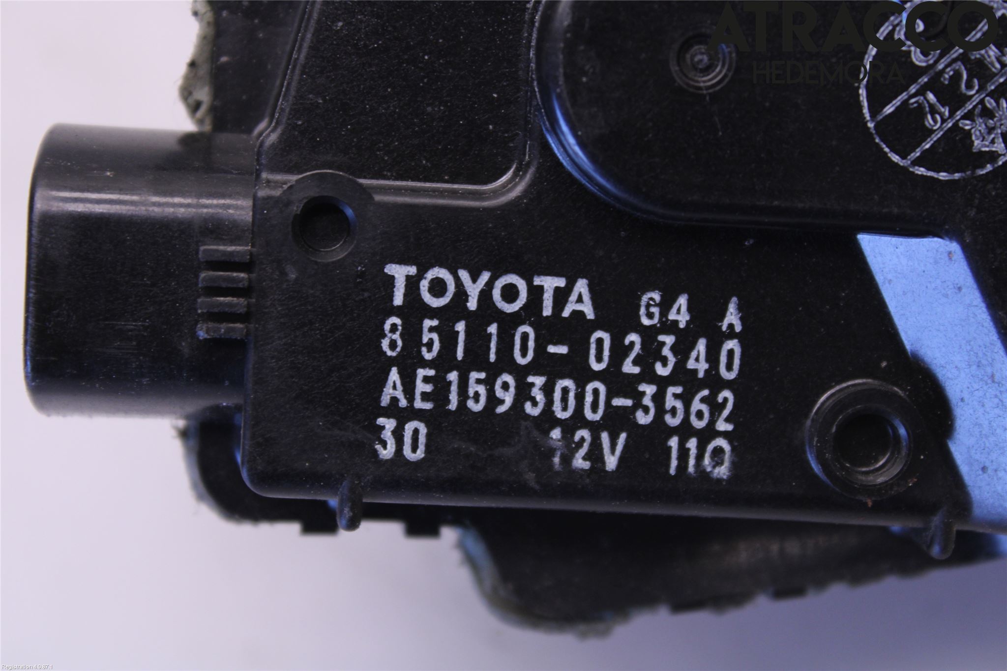 Toyota AURIS 13-19 Viskermotor Frontrute