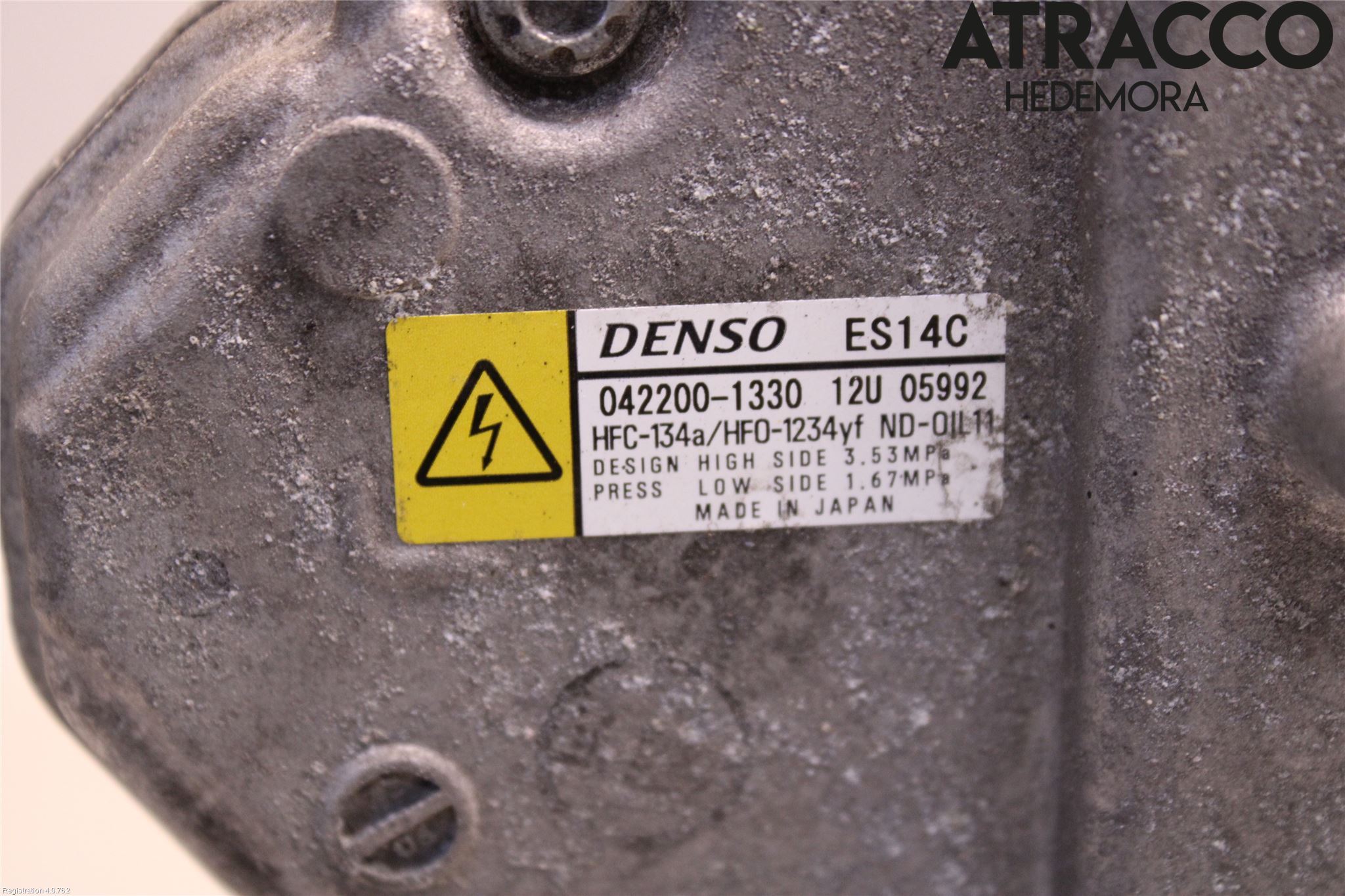 Toyota AURIS 13-19 Varme Ac Kompressor