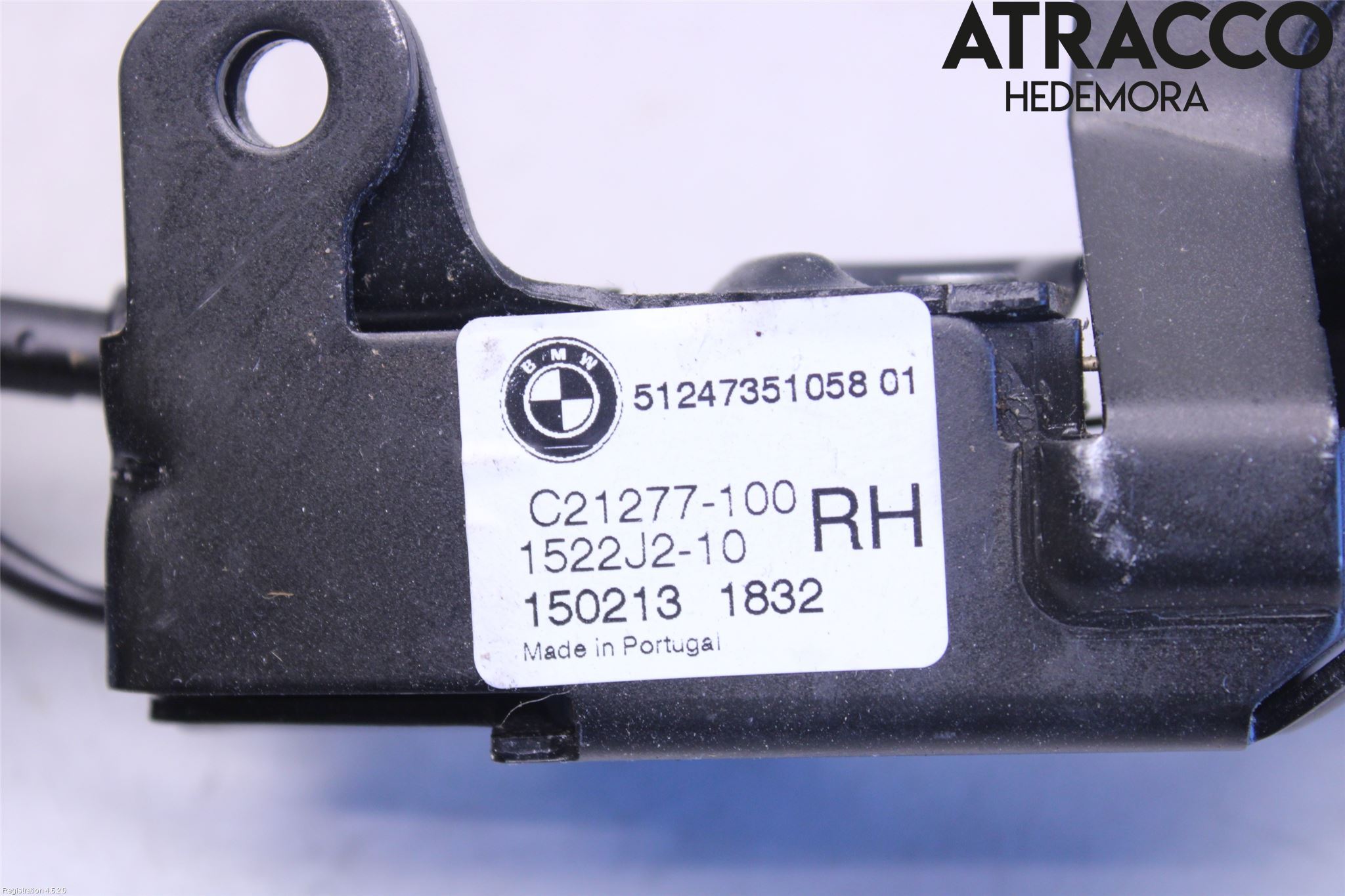 BMW X5 F15 13-18 Bakluke-Lokk Låsekasse