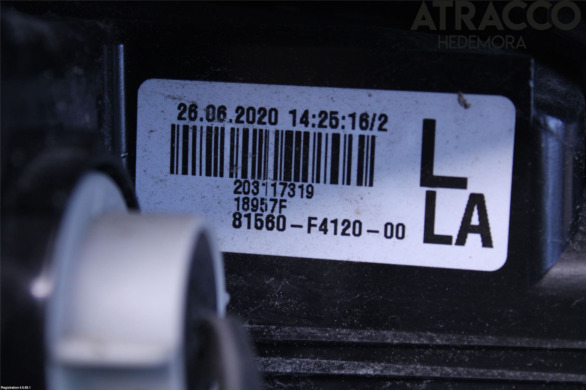 Toyota C-HR 16-23 Baklykt Venstre