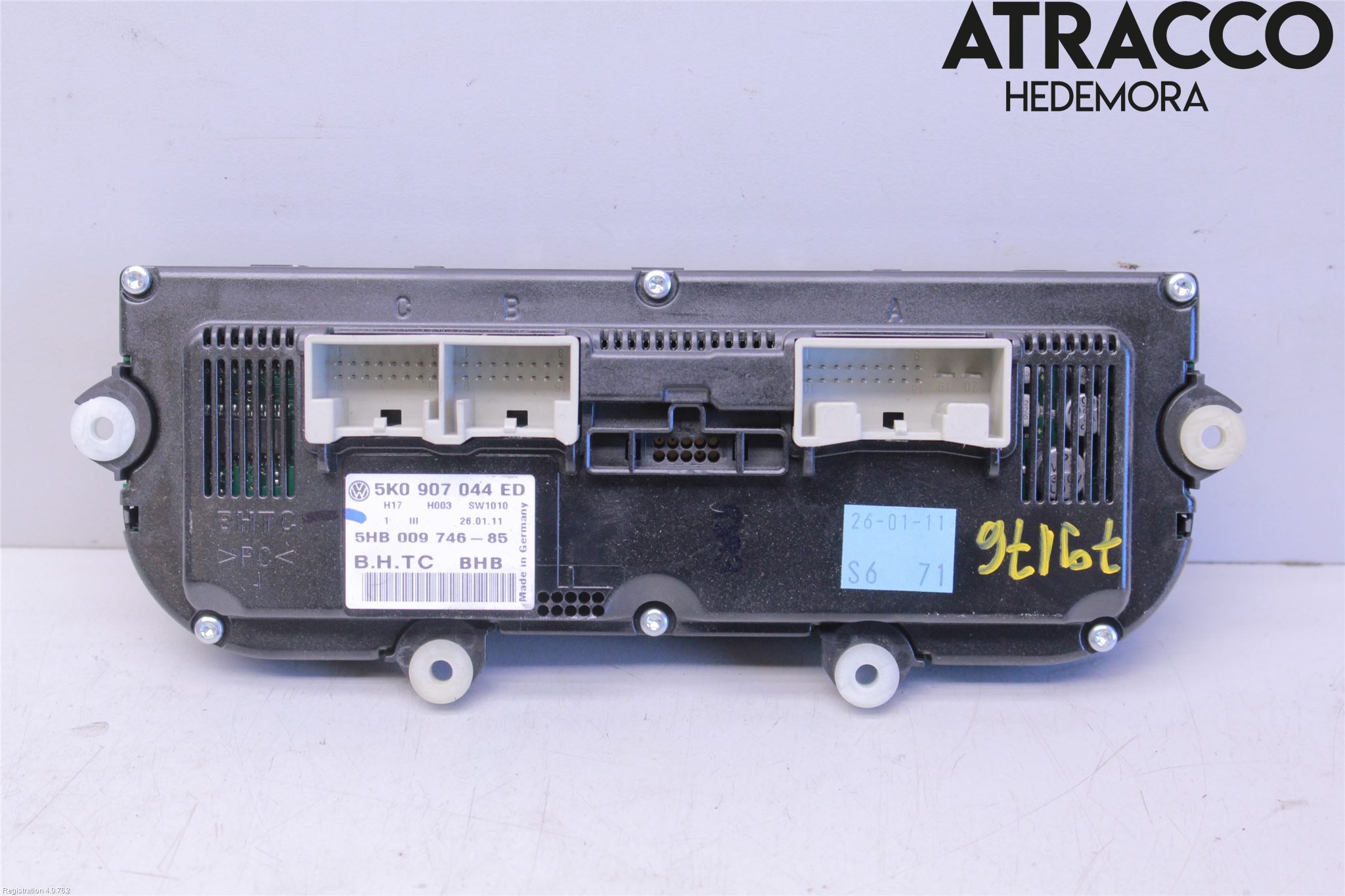 Volkswagen VW PASSAT 11-14 Varme Ac Betjening-Display