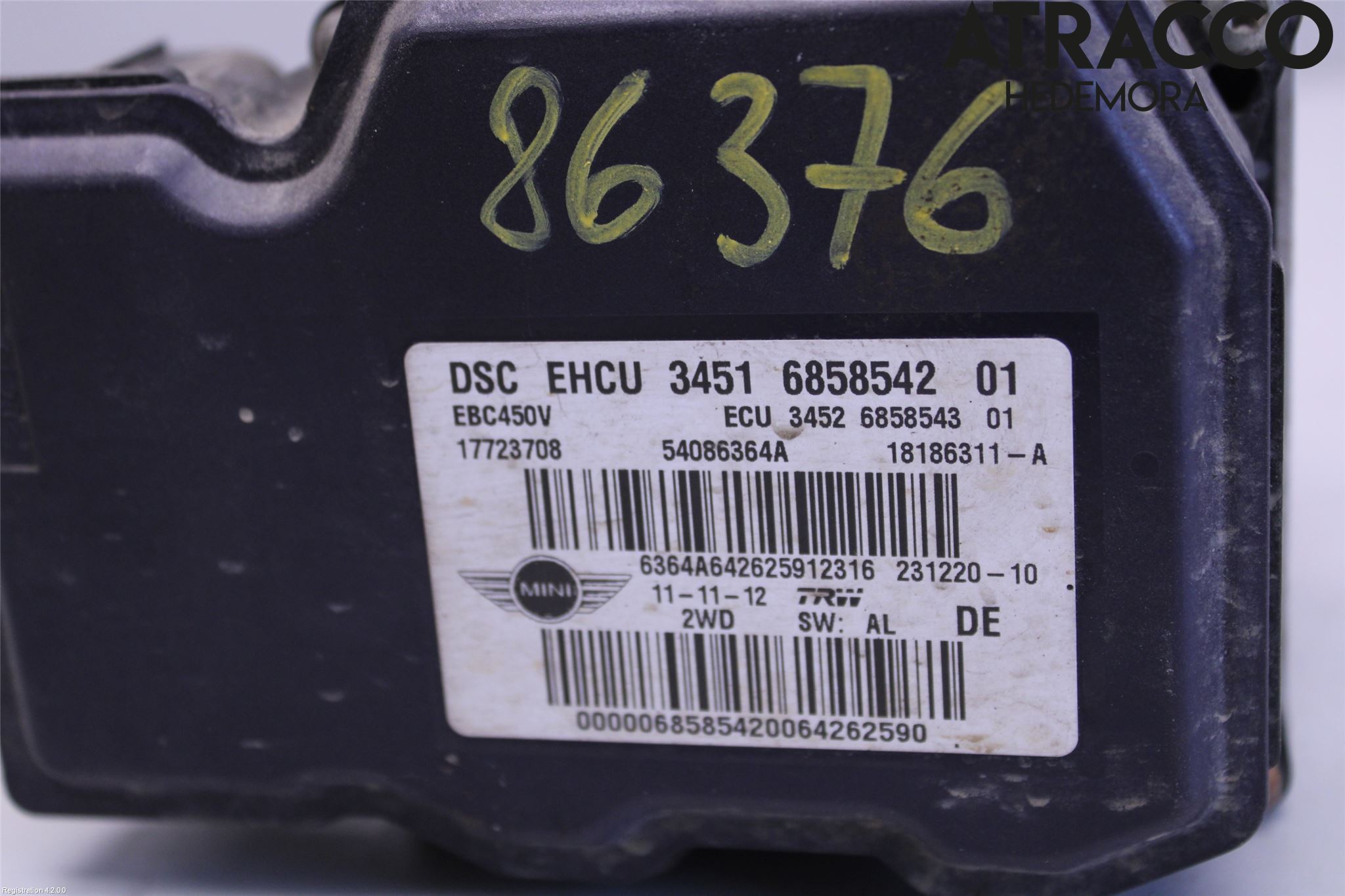 Mini COUPE R56 05-14 Abs Hydraulikkaggregat
