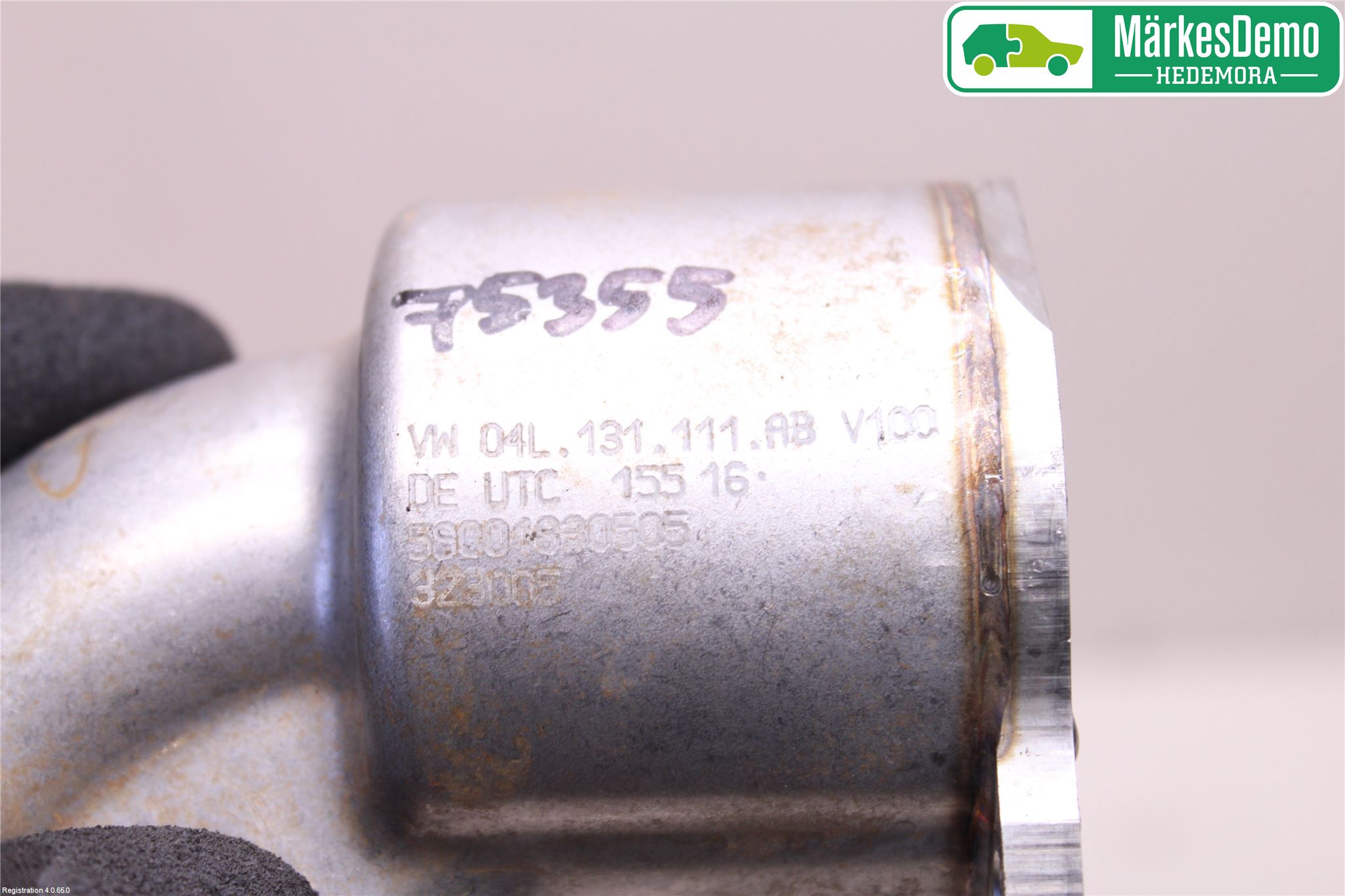 Audi Q5 09-16 Intercooler Rør-Slange