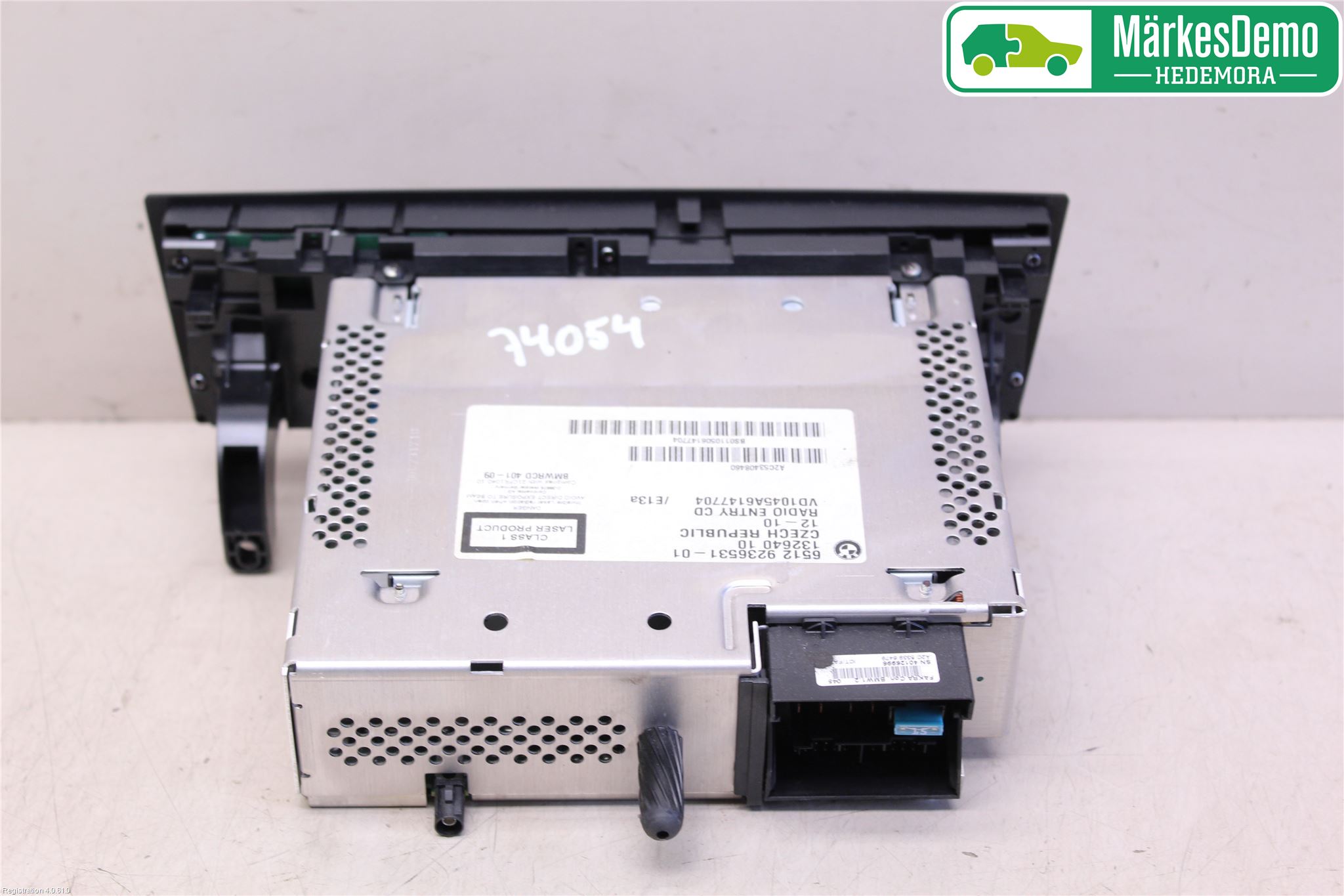 BMW 1 E87/81 5D/3D 03-11 Stereo Radio Med Cd