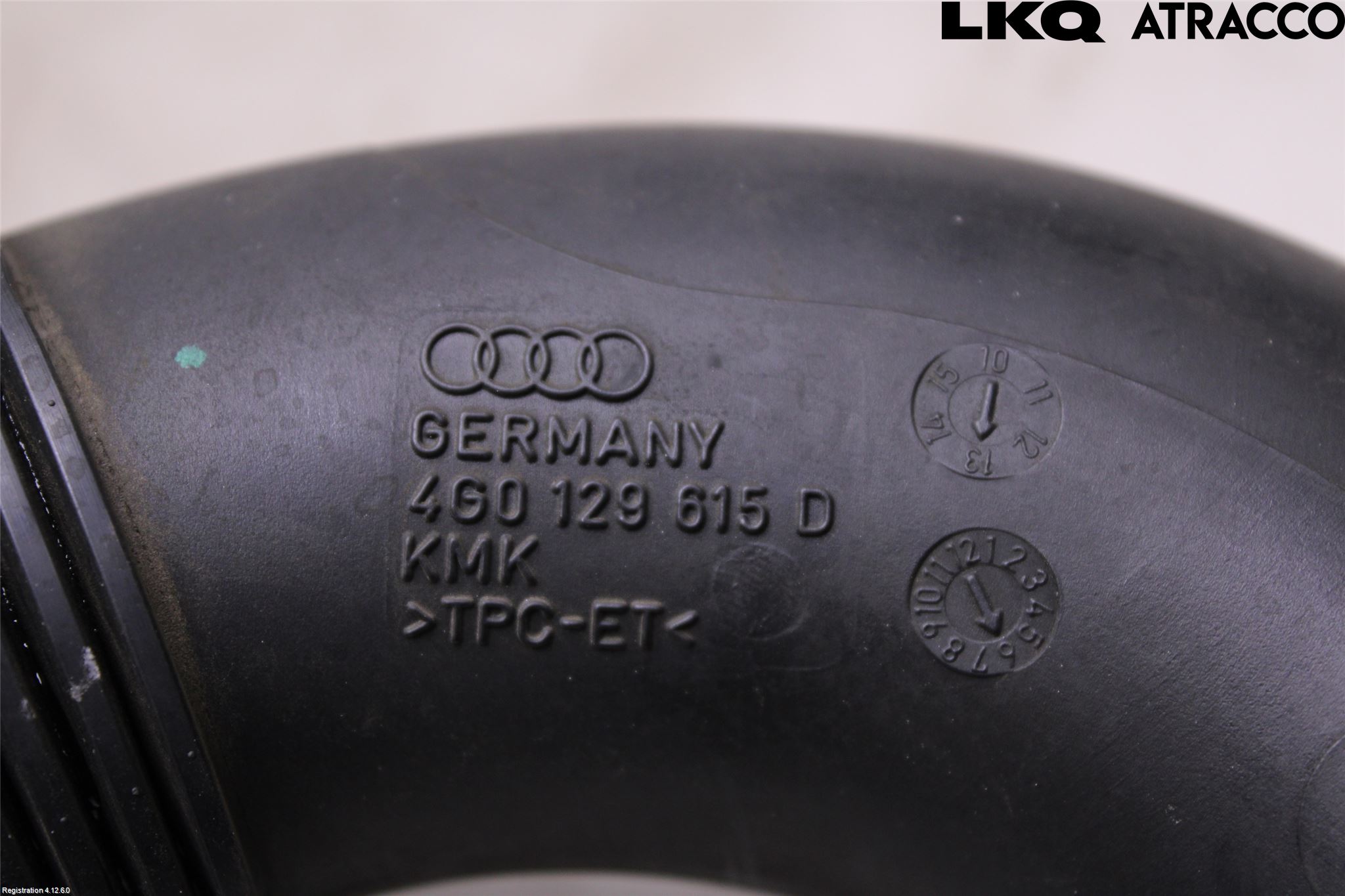 Audi A6/S6 4G 11-18 Inns Gummibelg - Slange