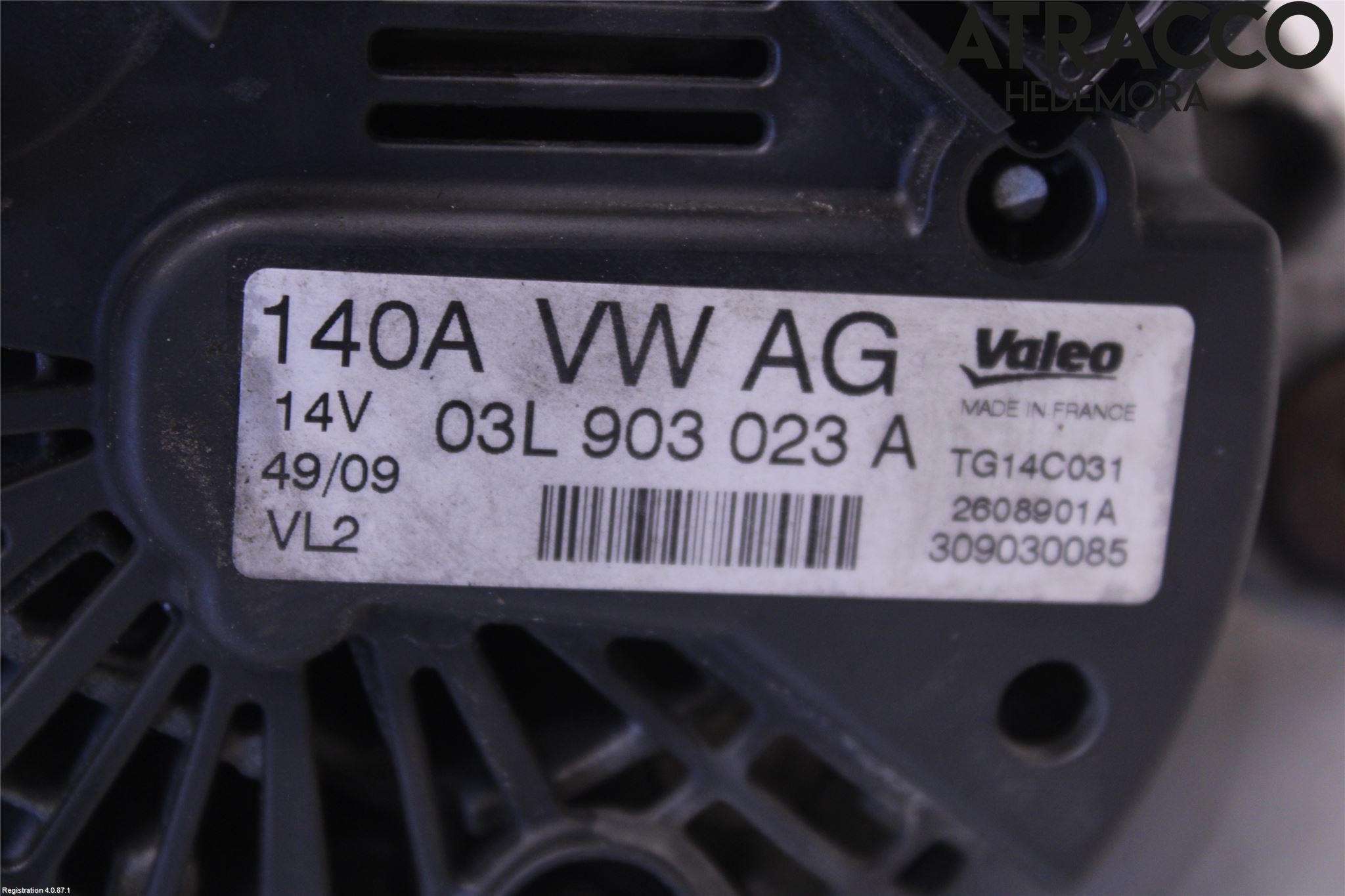 Audi A3/S3 05-13 Dynamo
