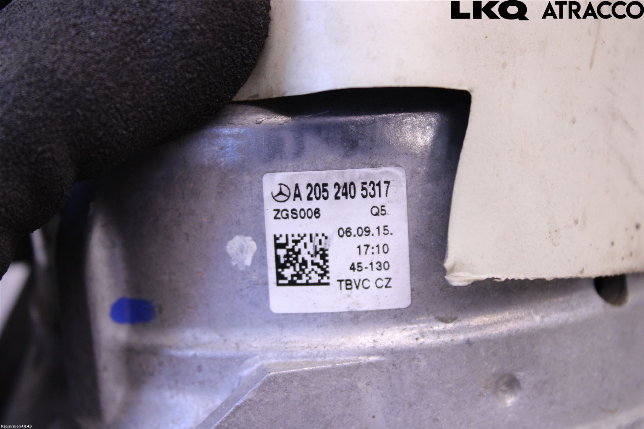 Mercedes-Benz MB C-KLASS (W205) 14-21 Motor Feste Gummi