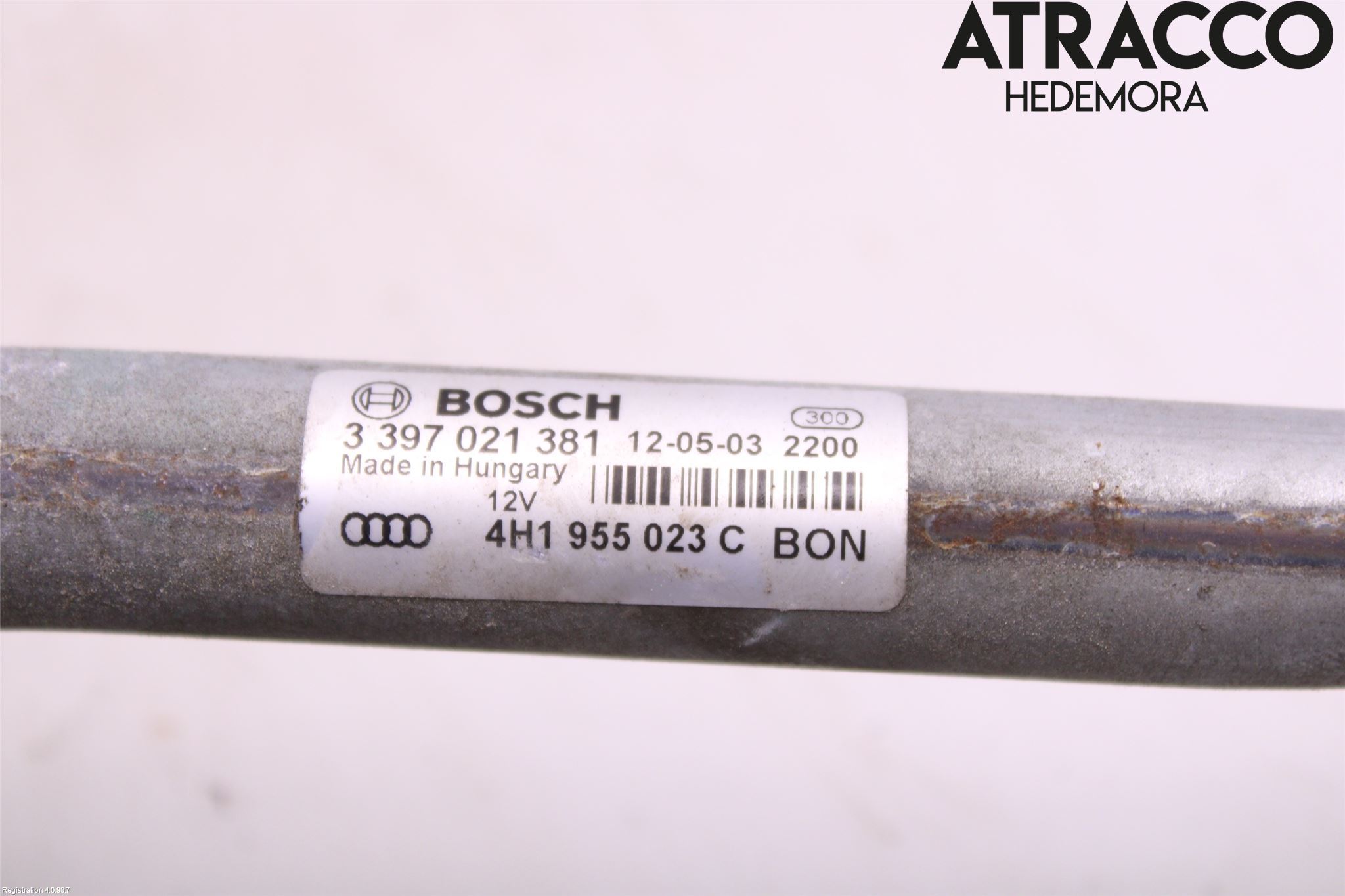 Audi A8/S8 4H 10-17 Viskeroverføring Frontrute