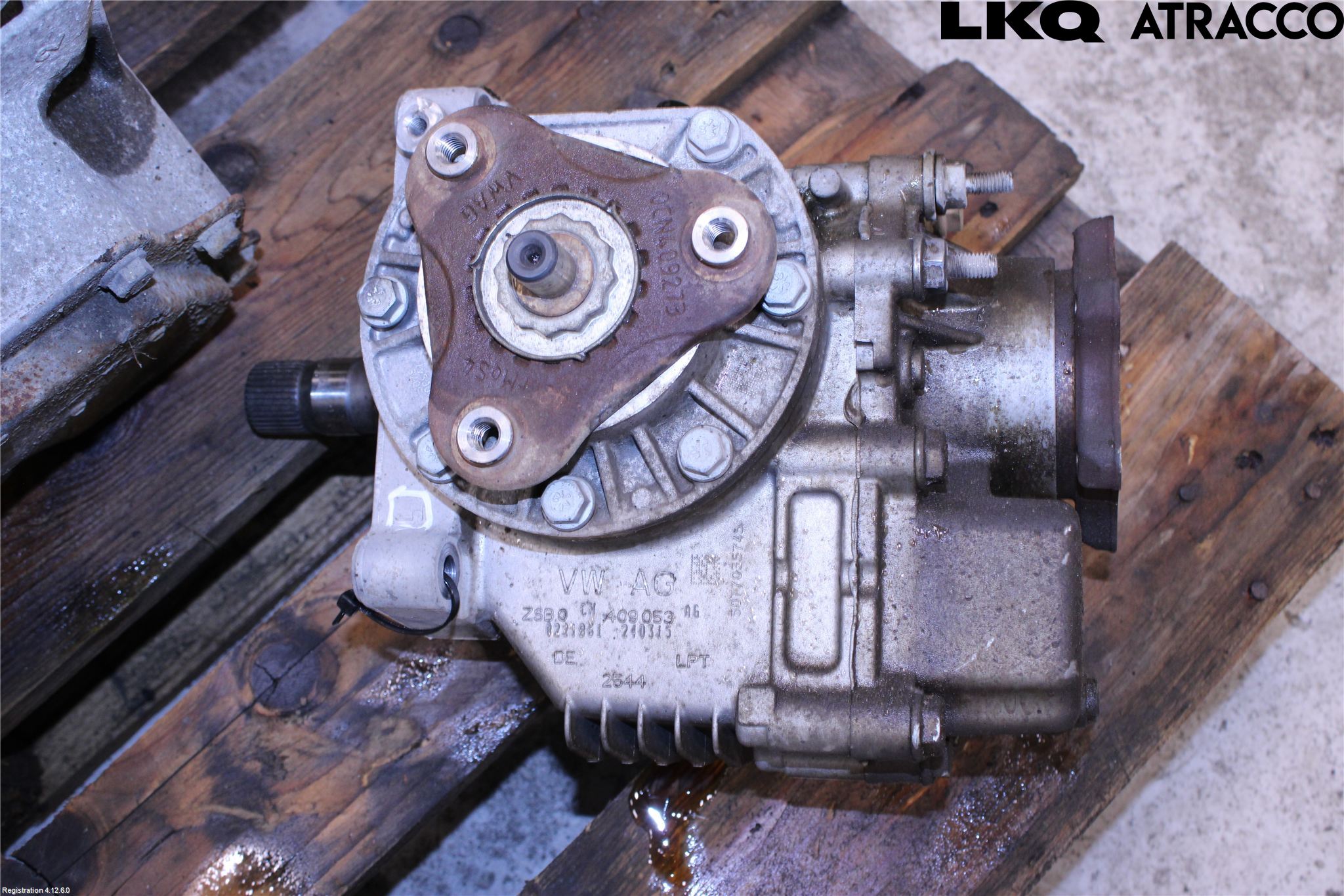 Volkswagen VW GOLF / E-GOLF VII 13-20 Gearkasse Fordelingskasse
