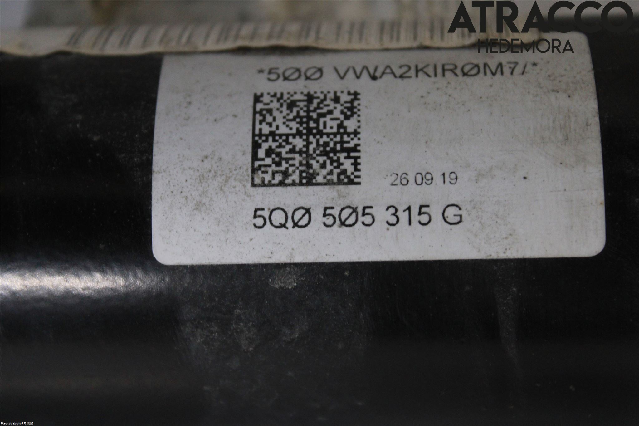 Audi A3/S3 8V 13-20 Bakaksel Feste Travers-Ramme