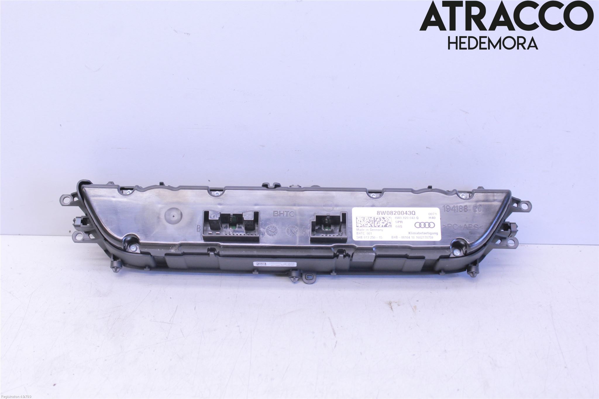 Audi A4/S4 B9 16-19 Varme Ac Betjening-Display