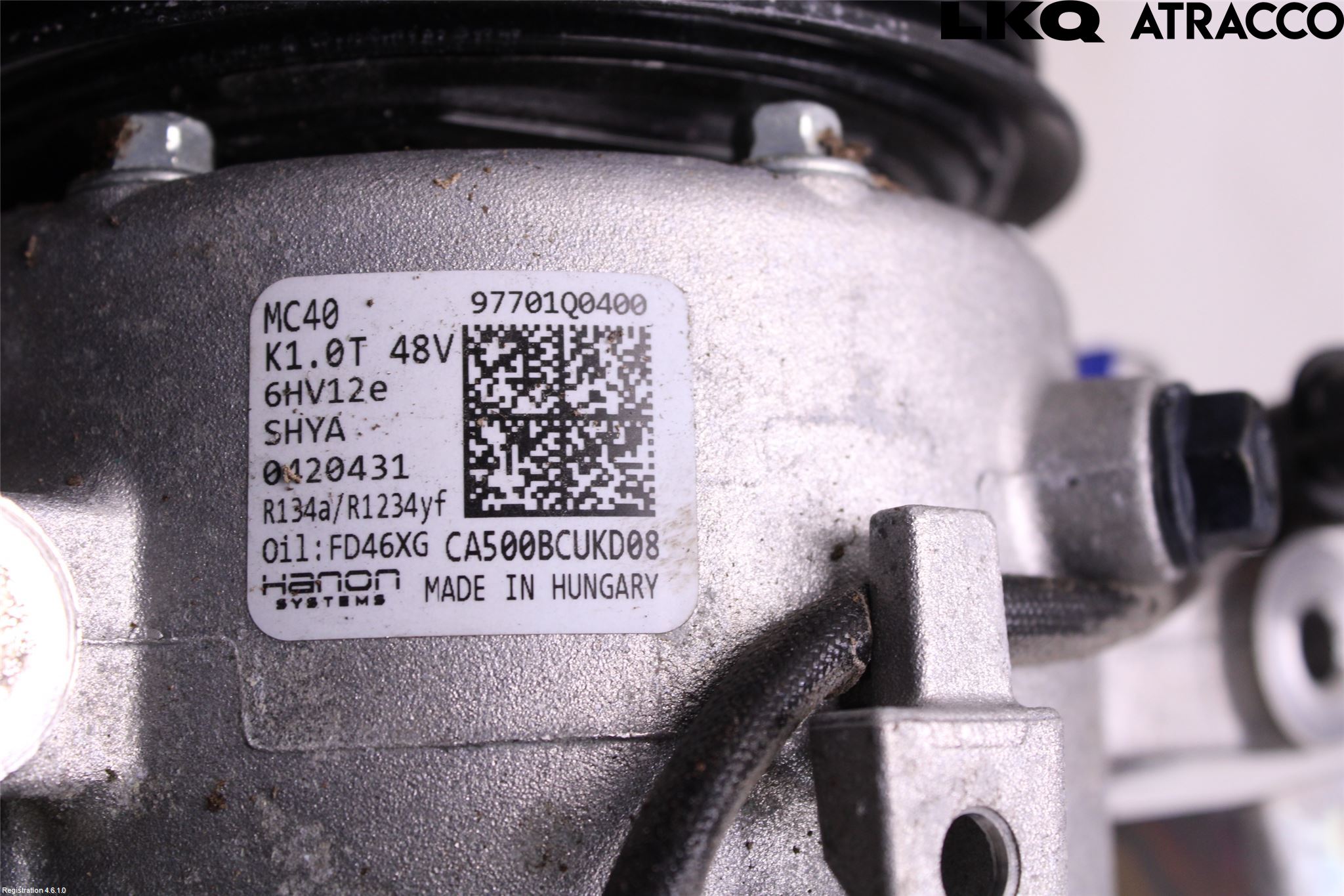 Hyundai BAYON BC3 21- Varme Ac Kompressor